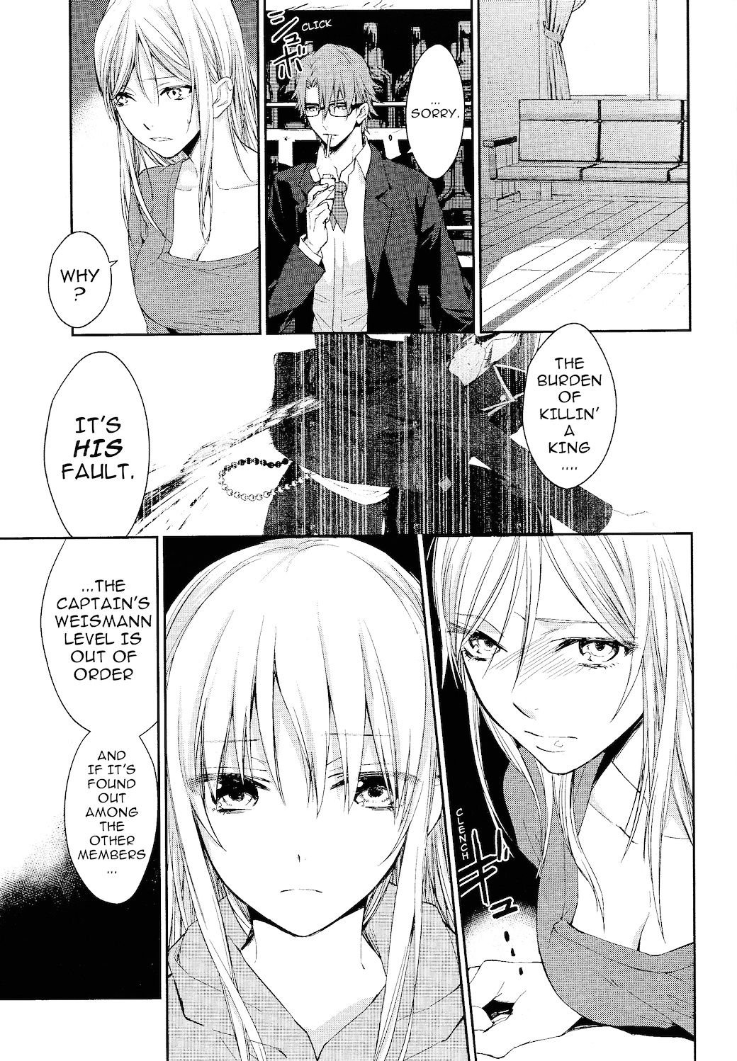 K - Countdown Chapter 6 page 12 - Chapter 6 : Damaged Blue