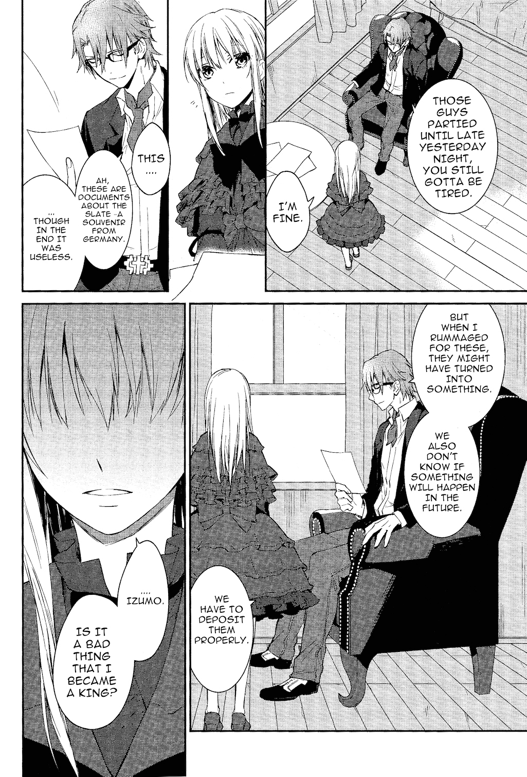 K - Countdown Chapter 7 page 22 - Chapter 7 : Happy birthday again