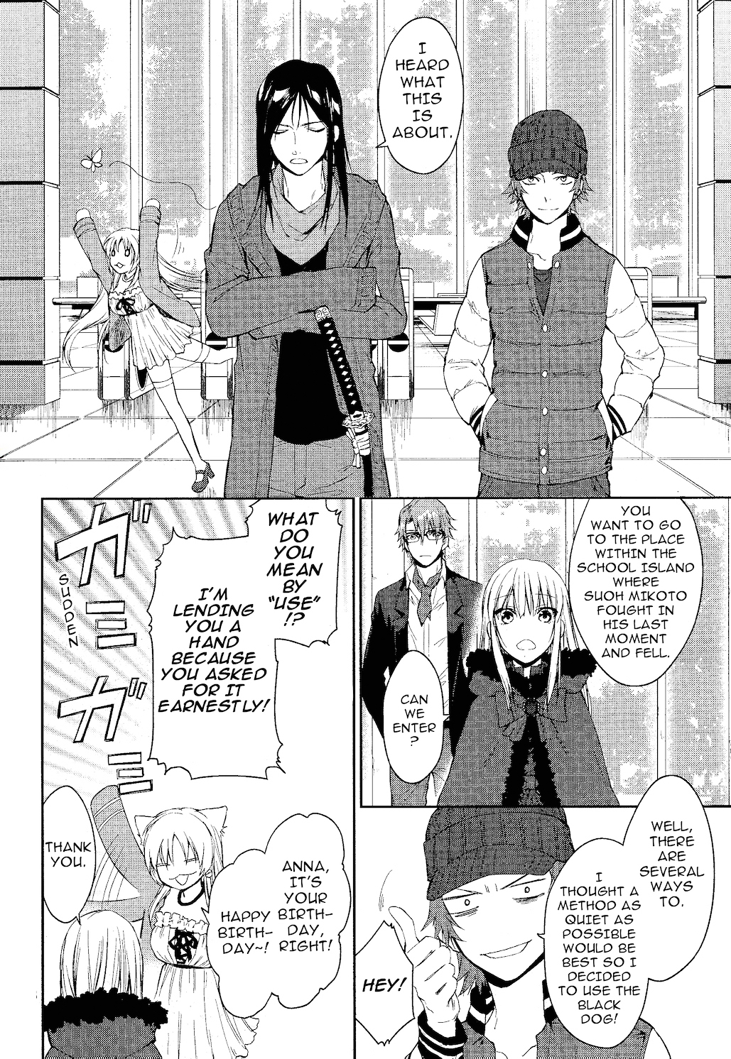 K - Countdown Chapter 7 page 28 - Chapter 7 : Happy birthday again