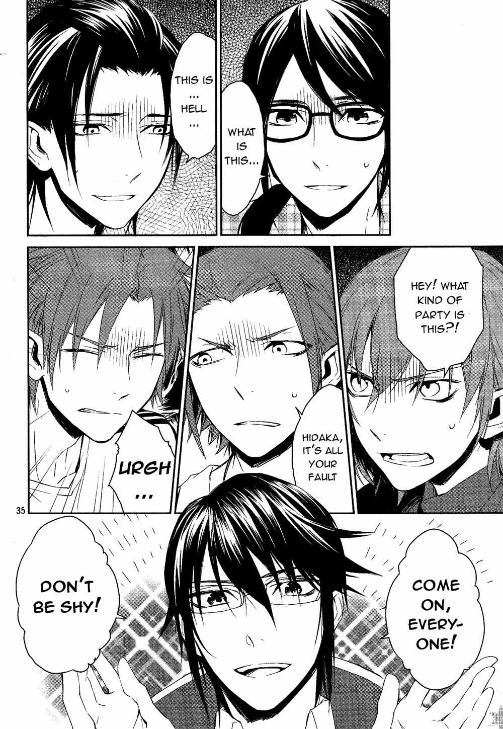 K - Days of Blue Chapter 1 page 34 - Chapter 1: The Census Division of the Tokyo Regional Legal Affairs Bureau Annex 4 Dormitory
