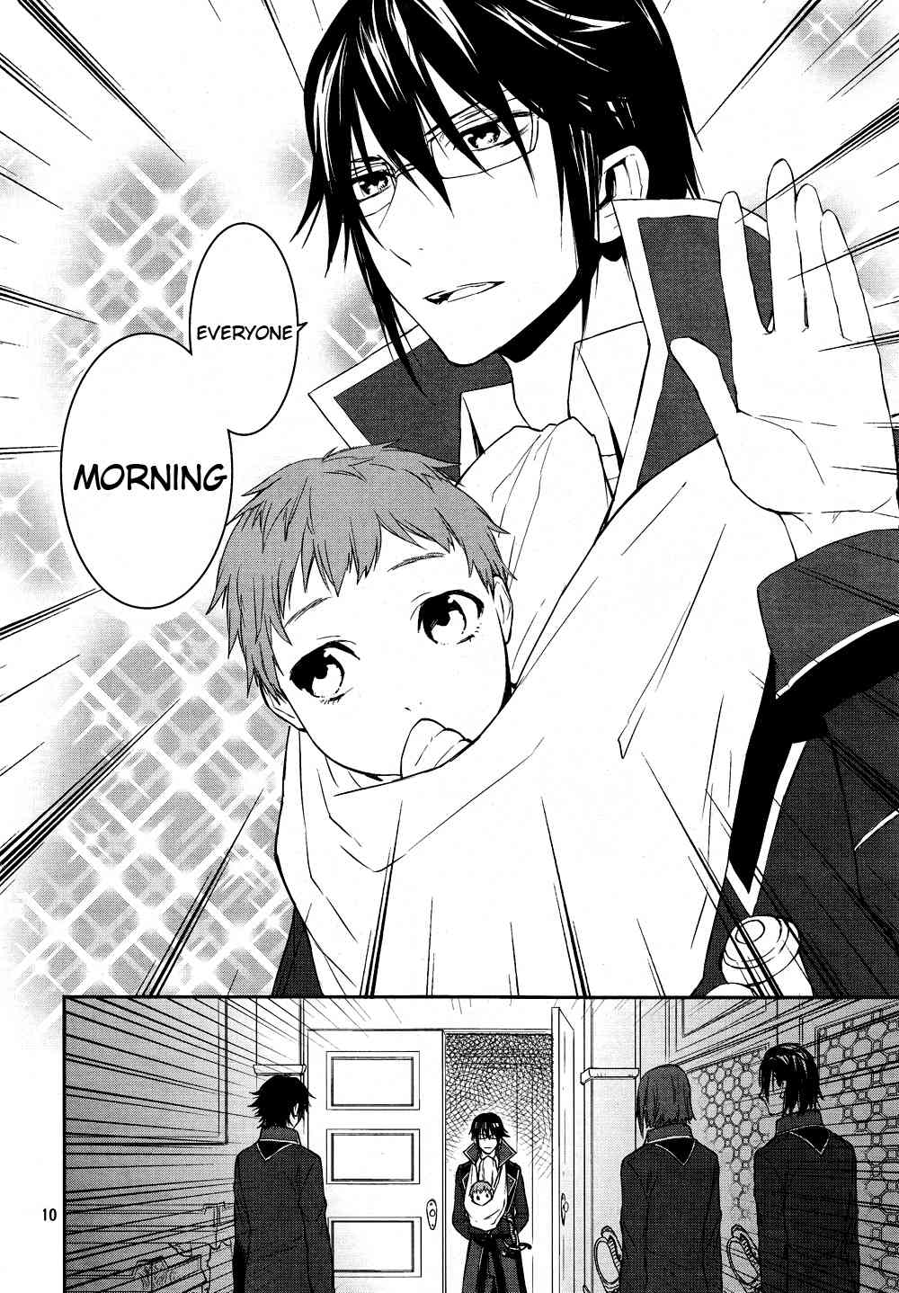 K - Days of Blue Chapter 2 page 9 - Chapter 2: Lonely Baby