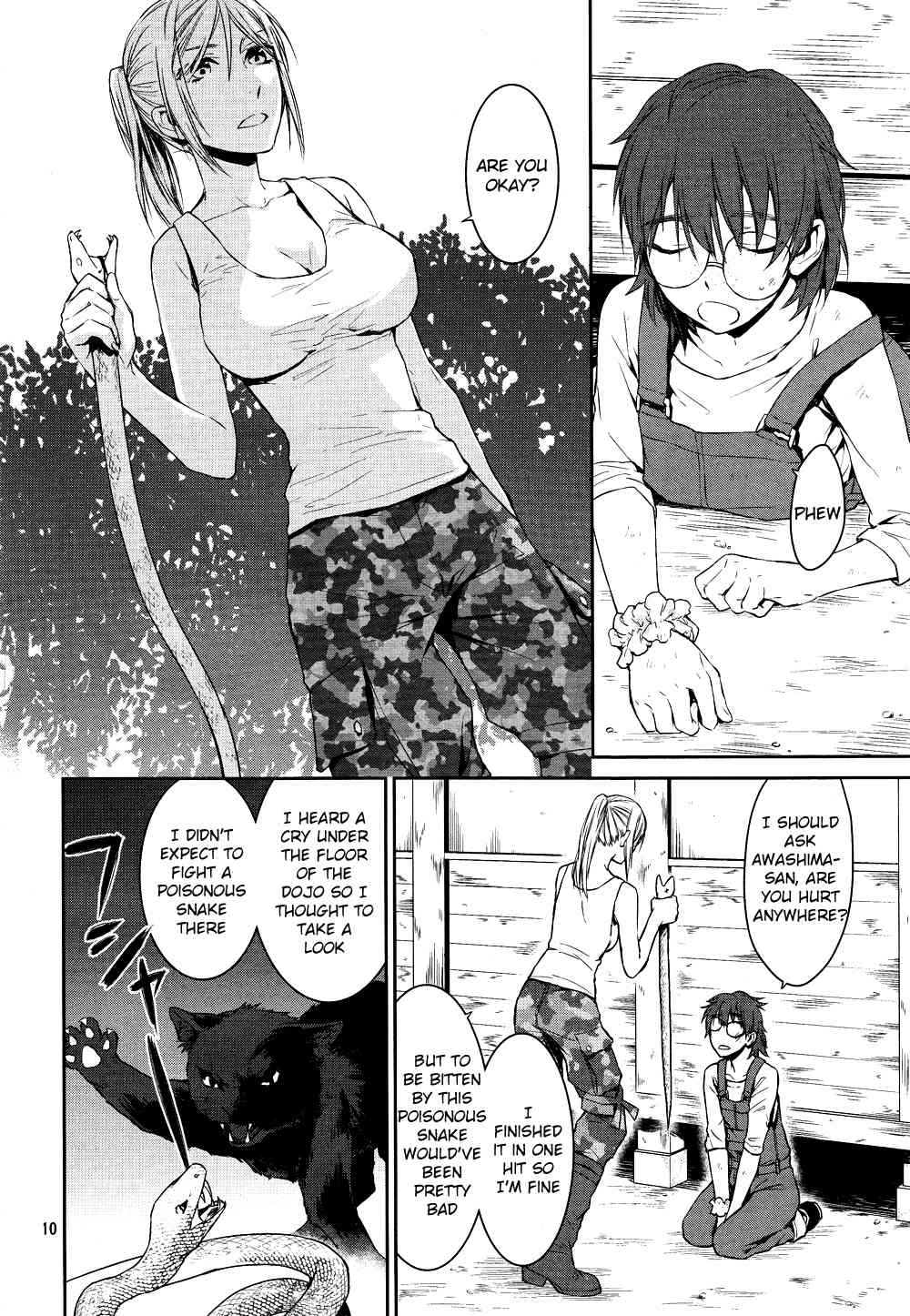 K - Days of Blue Chapter 3 page 10 - Chapter 3: Awashima's Day Off