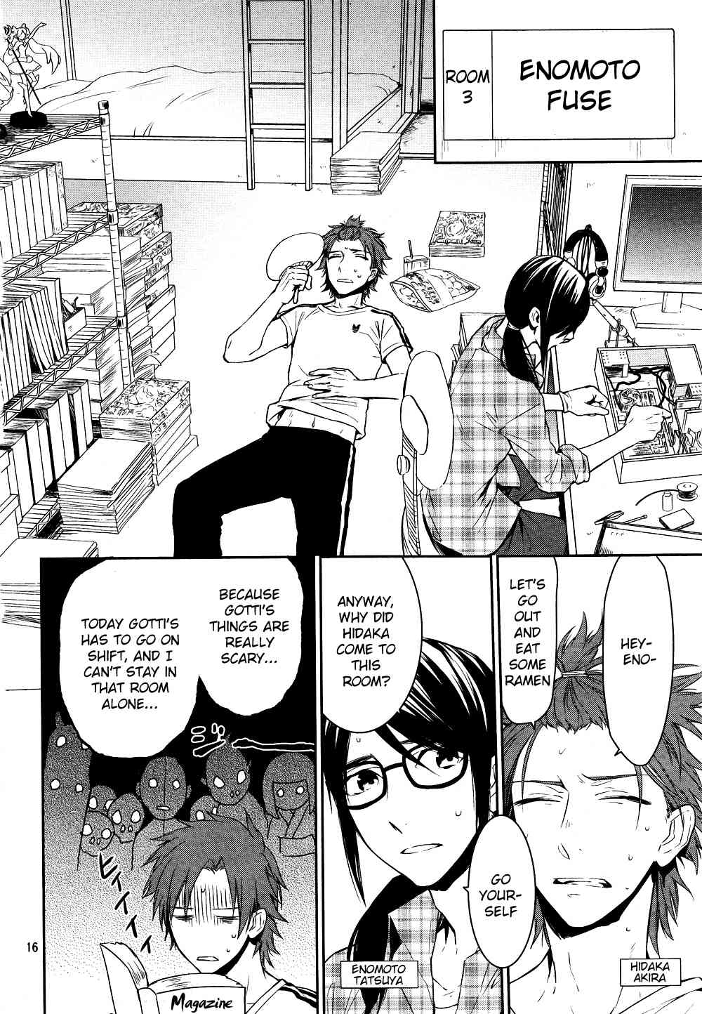K - Days of Blue Chapter 3 page 16 - Chapter 3: Awashima's Day Off