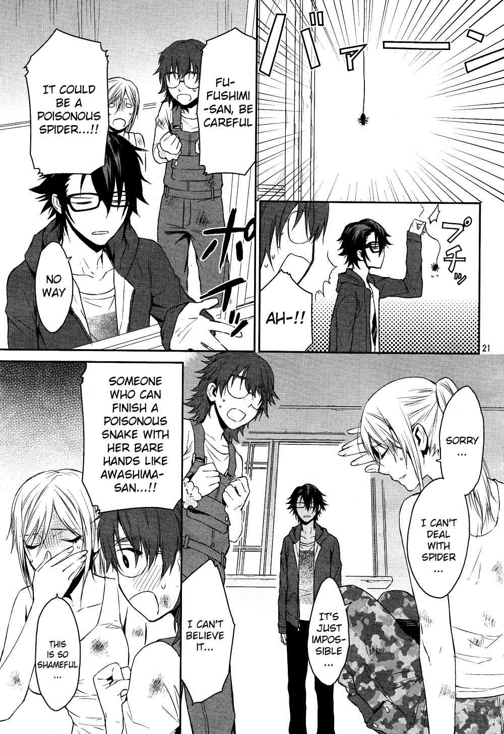K - Days of Blue Chapter 3 page 21 - Chapter 3: Awashima's Day Off