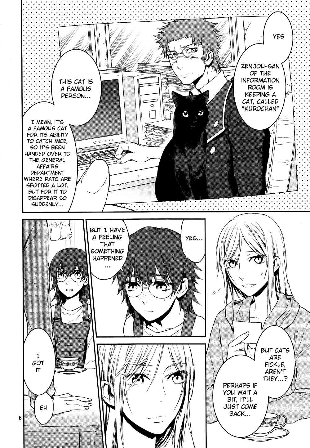 K - Days of Blue Chapter 3 page 6 - Chapter 3: Awashima's Day Off