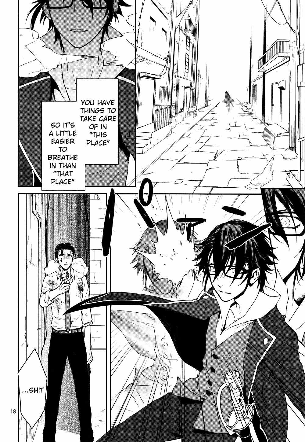 K - Days of Blue Chapter 4 page 19 - Chapter 4: Trace