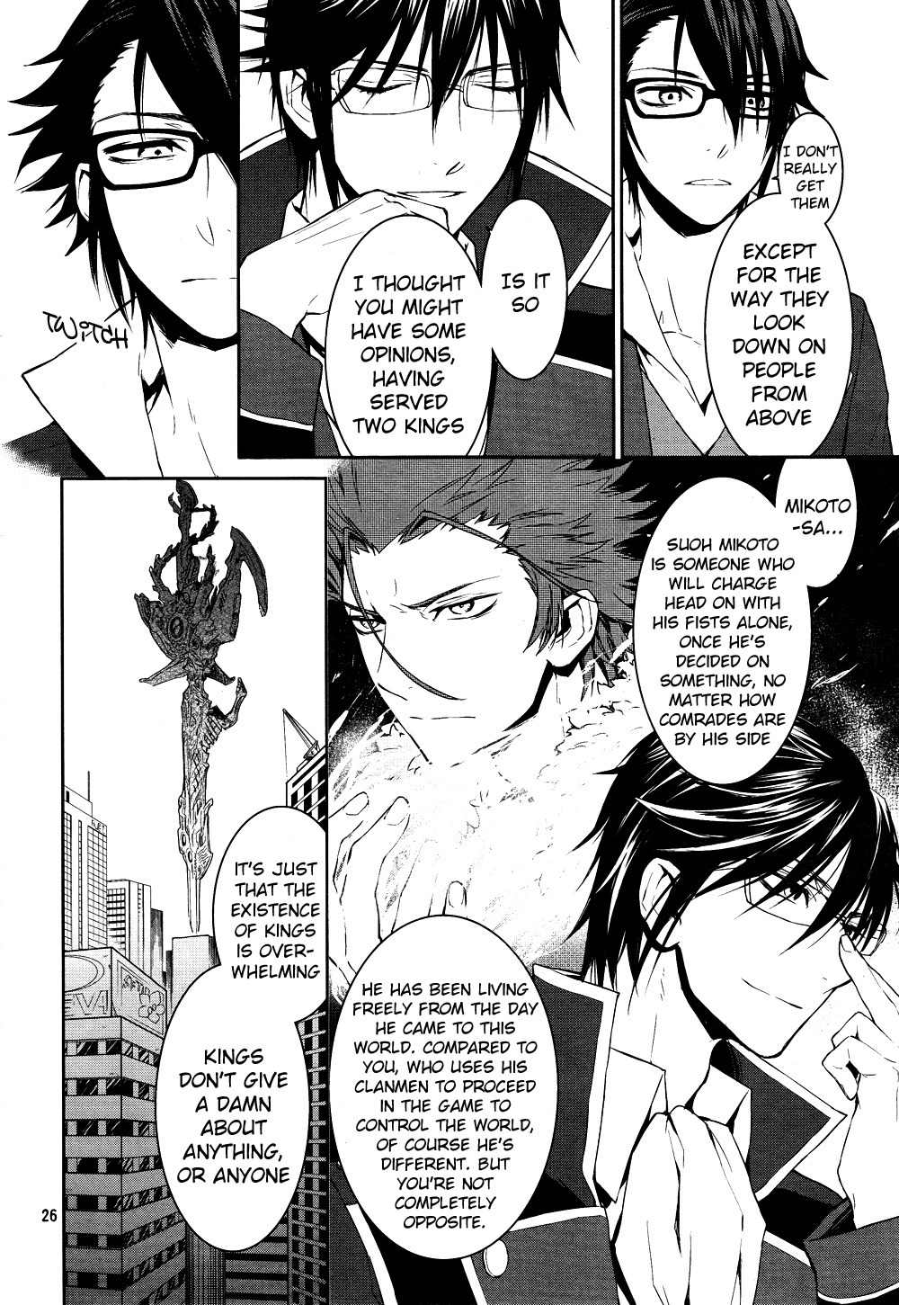 K - Days of Blue Chapter 4 page 27 - Chapter 4: Trace