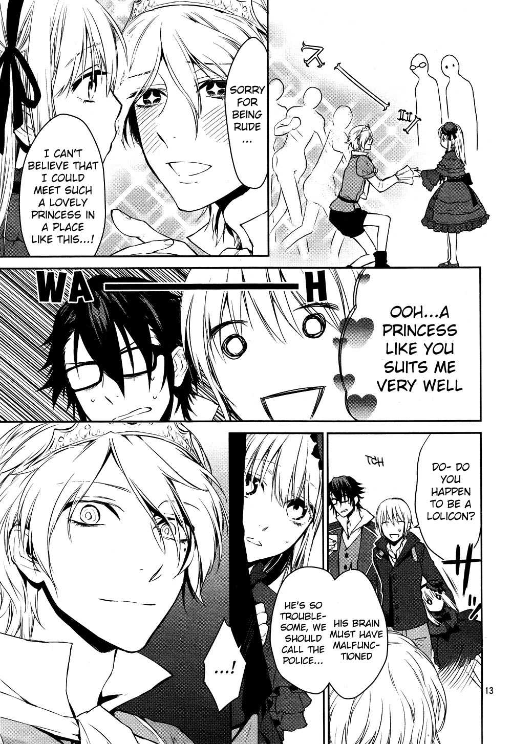 K - Days of Blue Chapter 5 page 14 - Chapter 5: White Bean Tofu Stew Panic (Part 1)