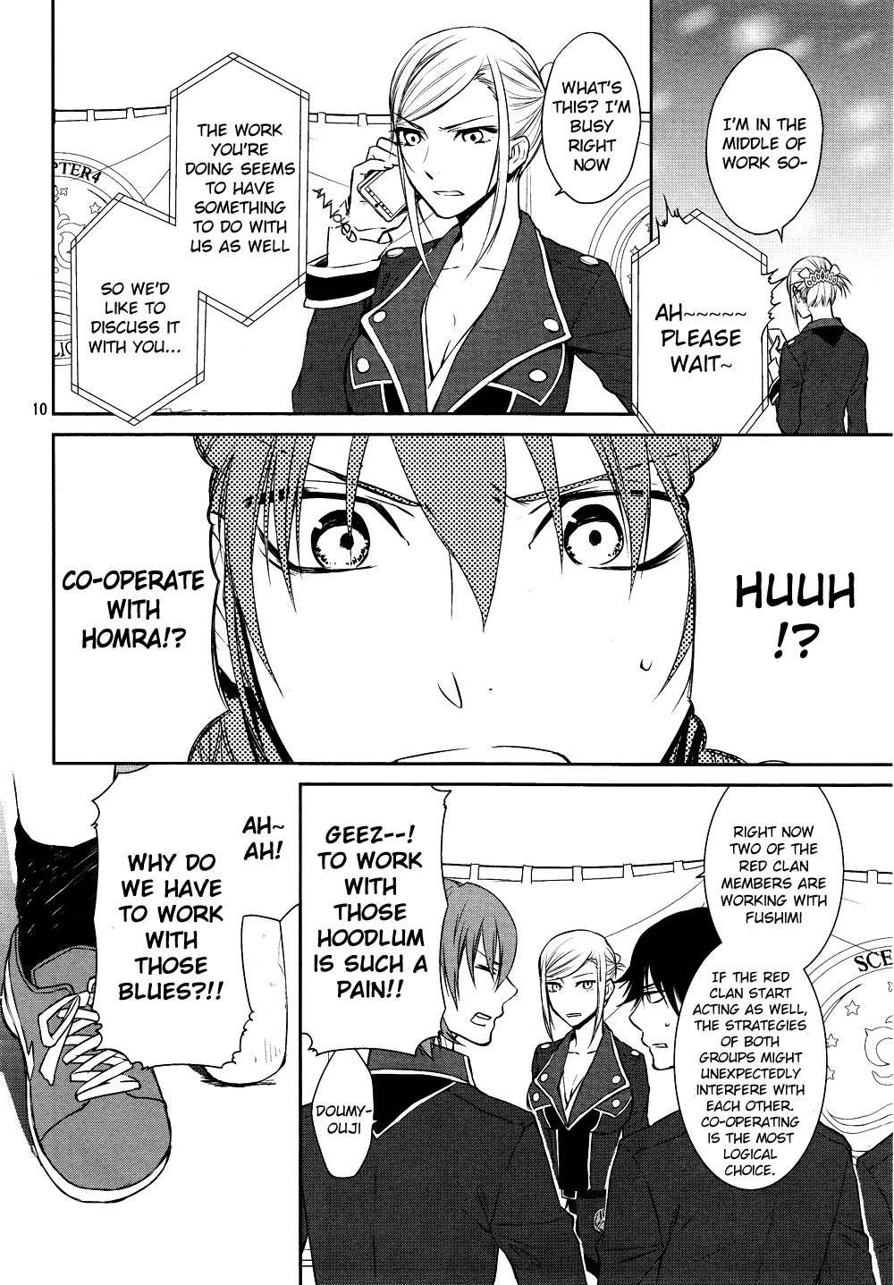 K - Days of Blue Chapter 6 page 10 - Chapter 6: White Bean Tofu Stew Panic (Part 2)