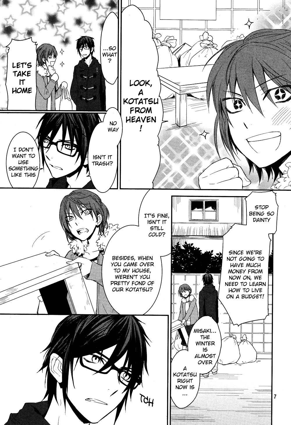 K - Days of Blue Chapter 7 page 10 - Chapter 7: Kotatsu
