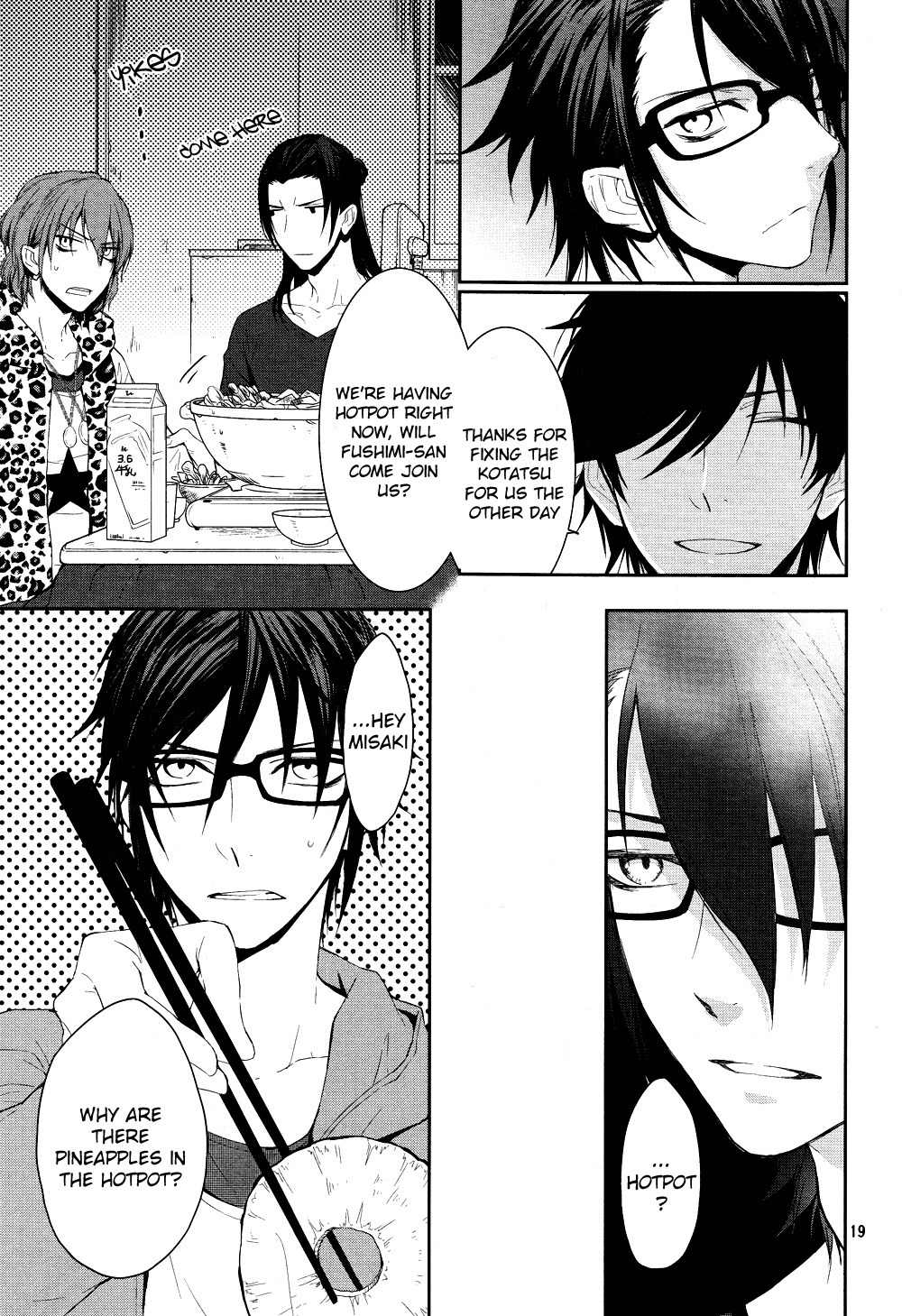 K - Days of Blue Chapter 7 page 22 - Chapter 7: Kotatsu