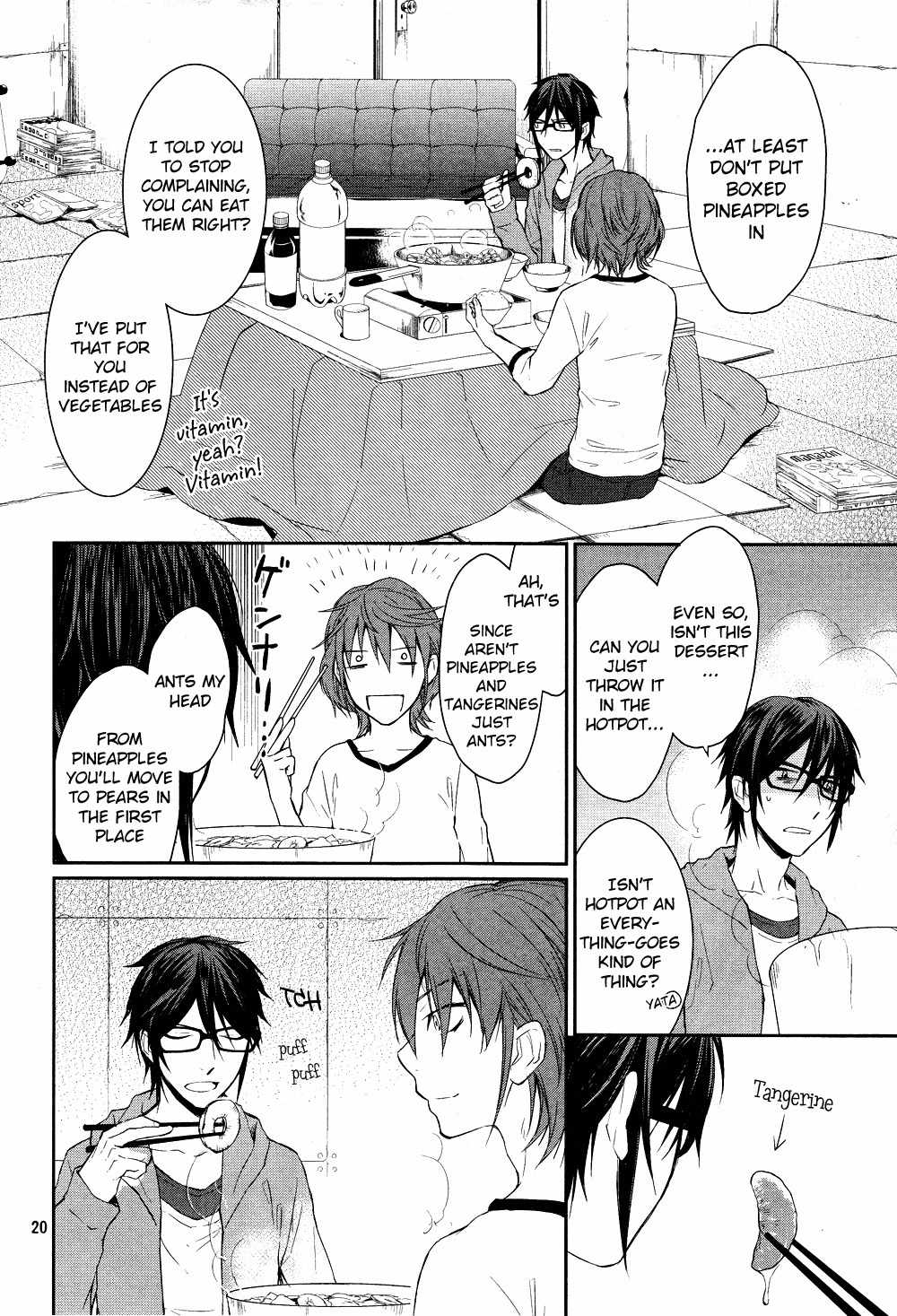 K - Days of Blue Chapter 7 page 23 - Chapter 7: Kotatsu