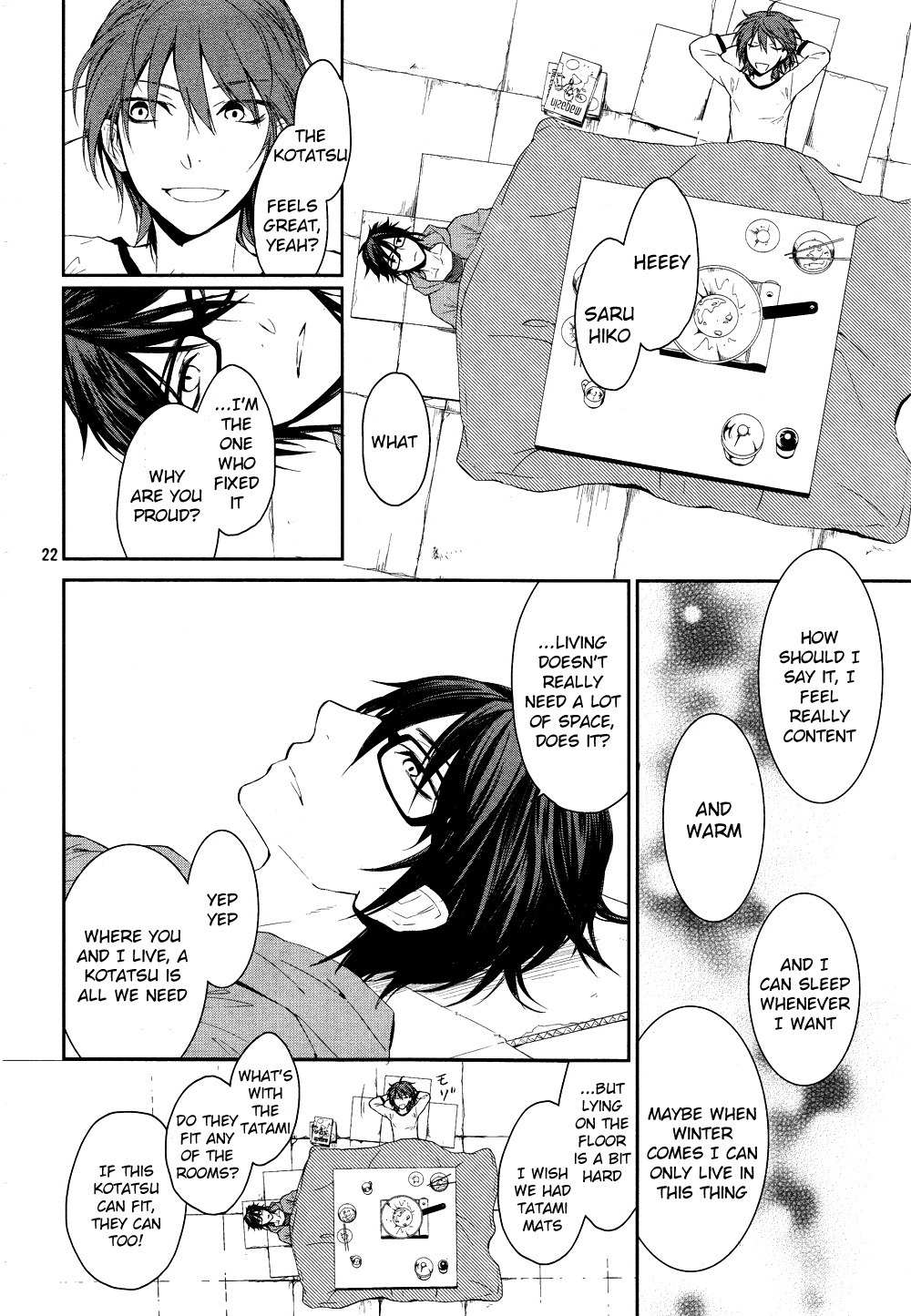 K - Days of Blue Chapter 7 page 25 - Chapter 7: Kotatsu