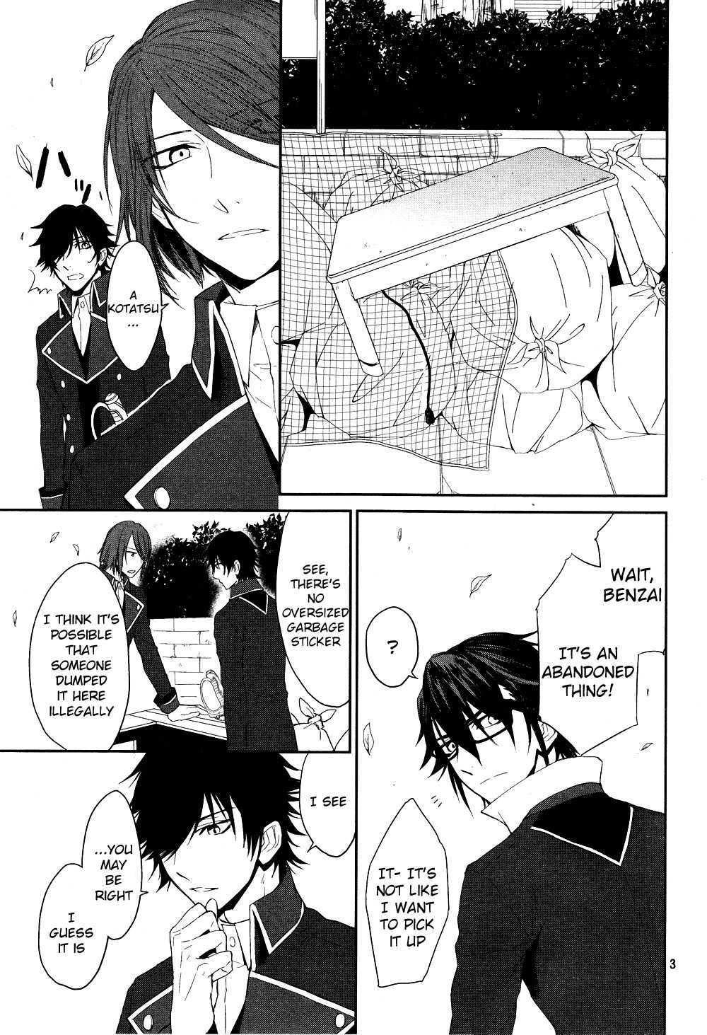 K - Days of Blue Chapter 7 page 6 - Chapter 7: Kotatsu