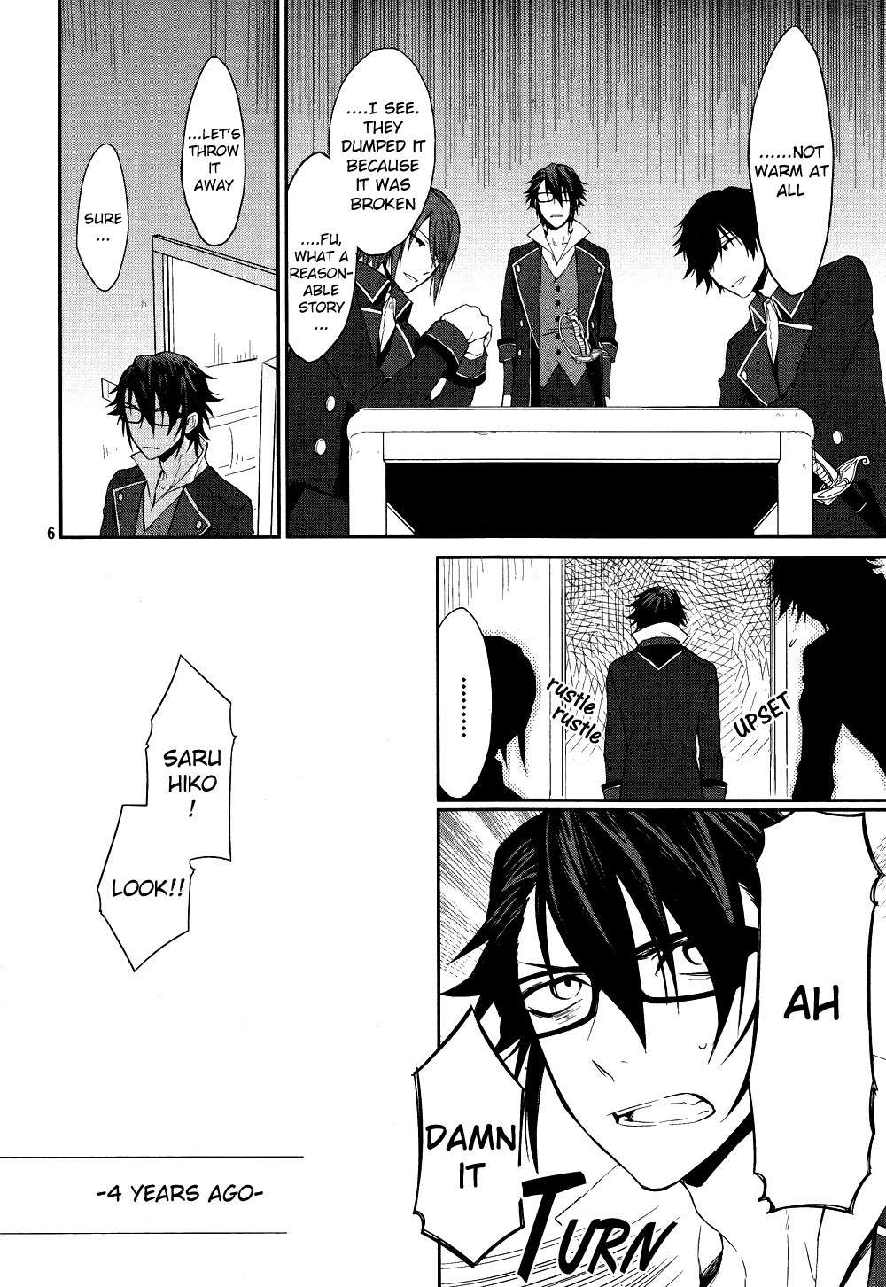 K - Days of Blue Chapter 7 page 9 - Chapter 7: Kotatsu