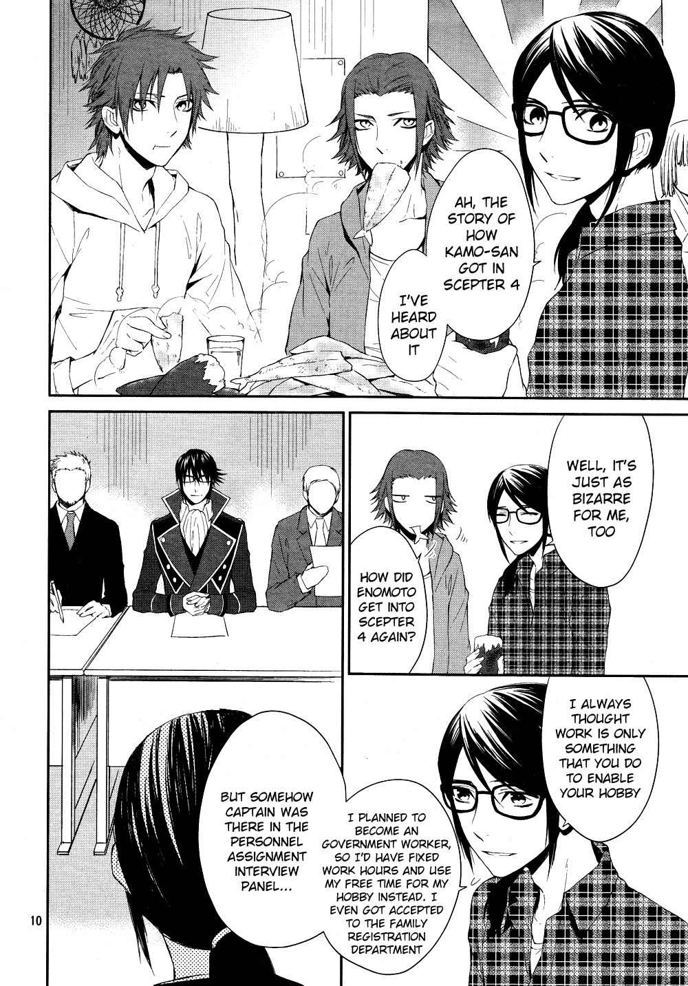 K - Days of Blue Chapter 8 page 11 - Chapter 8: Annex's Monthly Report