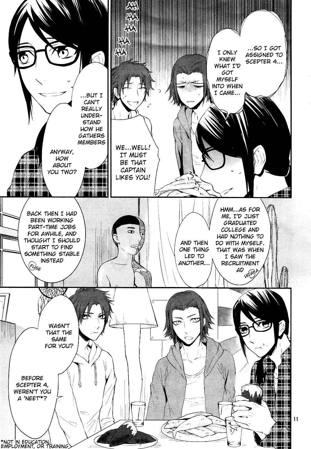 K - Days of Blue Chapter 8 page 12 - Chapter 8: Annex's Monthly Report