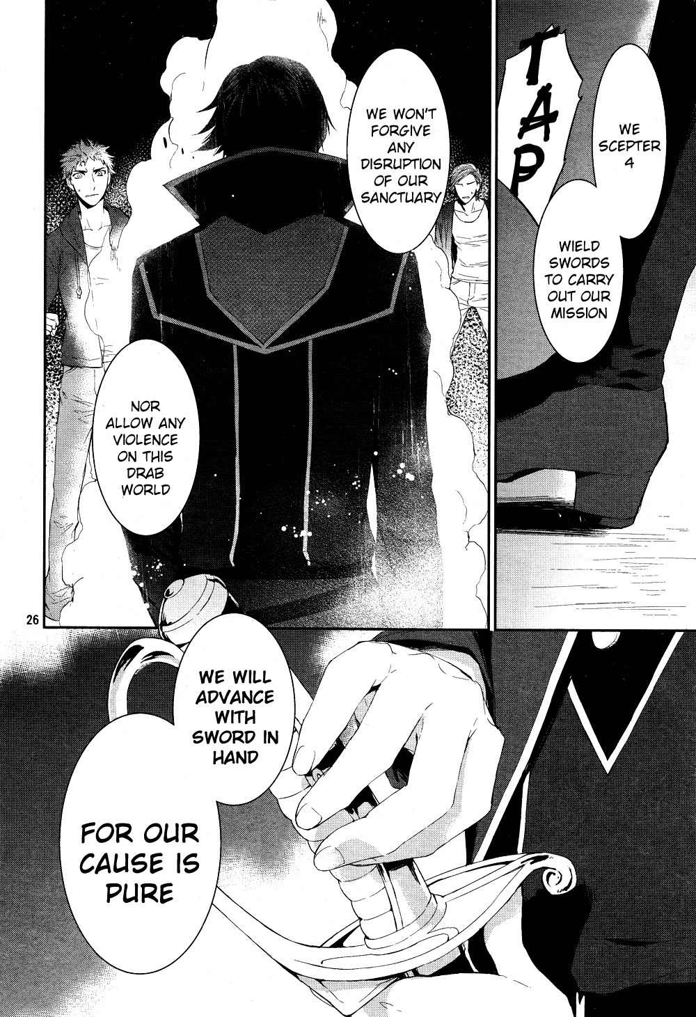 K - Days of Blue Chapter 8 page 27 - Chapter 8: Annex's Monthly Report