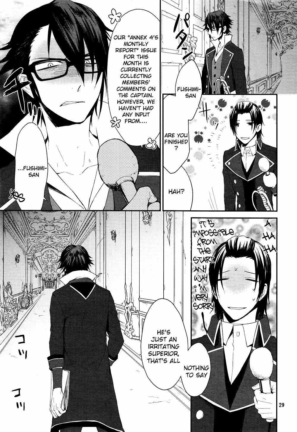 K - Days of Blue Chapter 8 page 30 - Chapter 8: Annex's Monthly Report