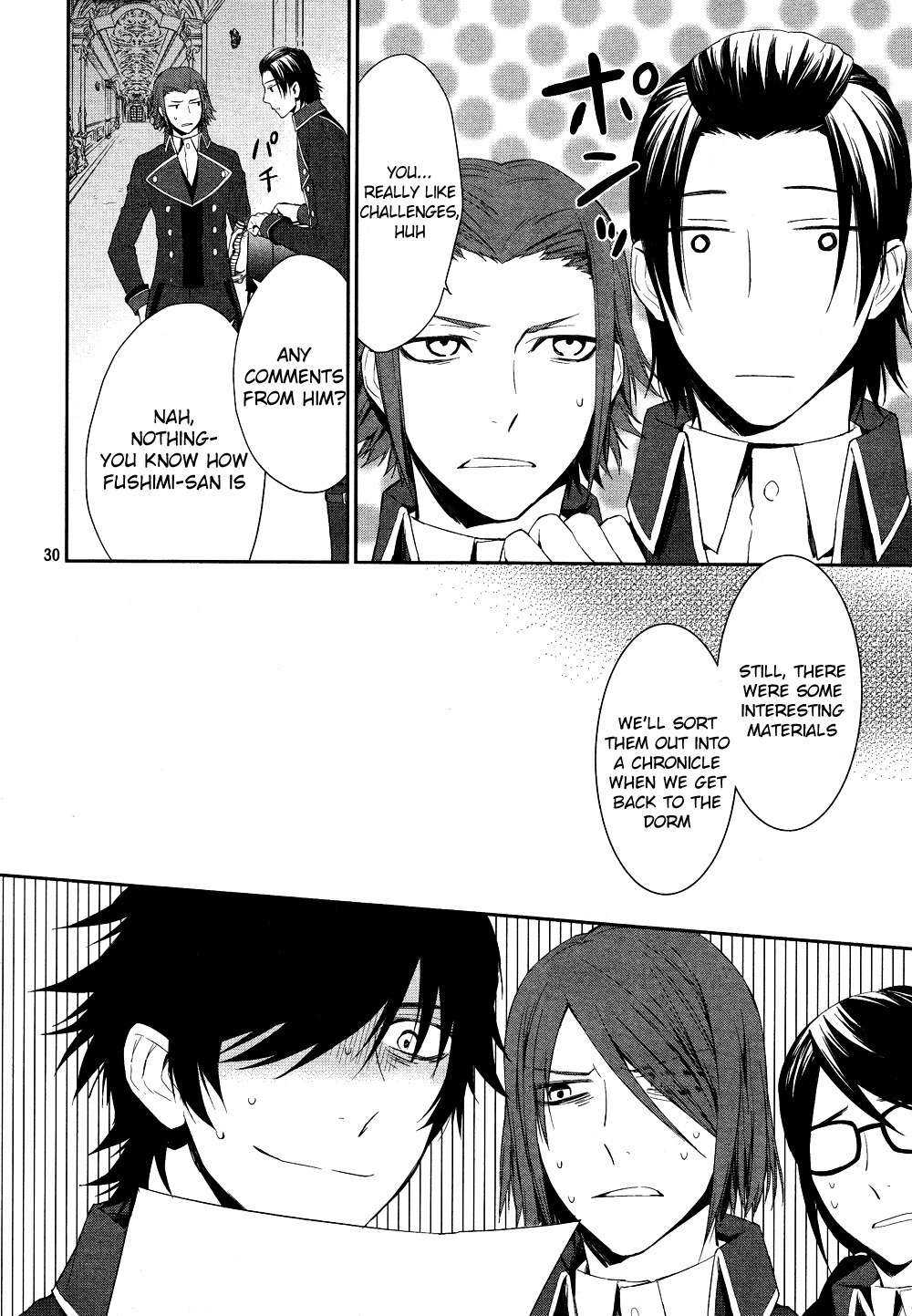K - Days of Blue Chapter 8 page 31 - Chapter 8: Annex's Monthly Report