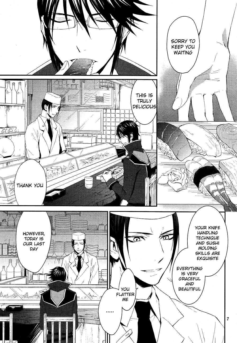 K - Days of Blue Chapter 8 page 8 - Chapter 8: Annex's Monthly Report