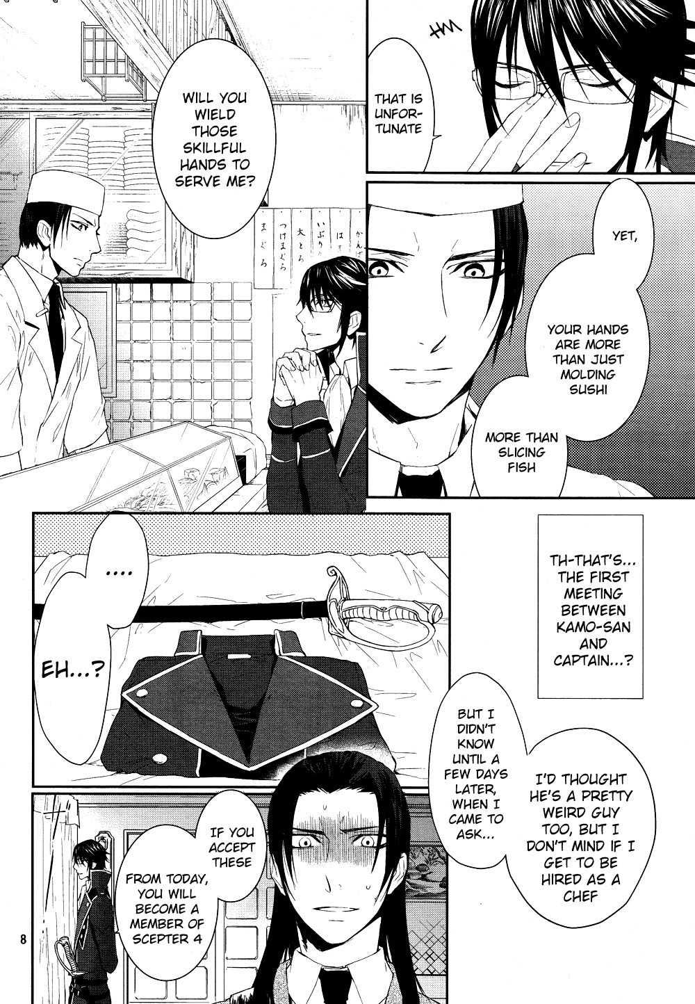 K - Days of Blue Chapter 8 page 9 - Chapter 8: Annex's Monthly Report