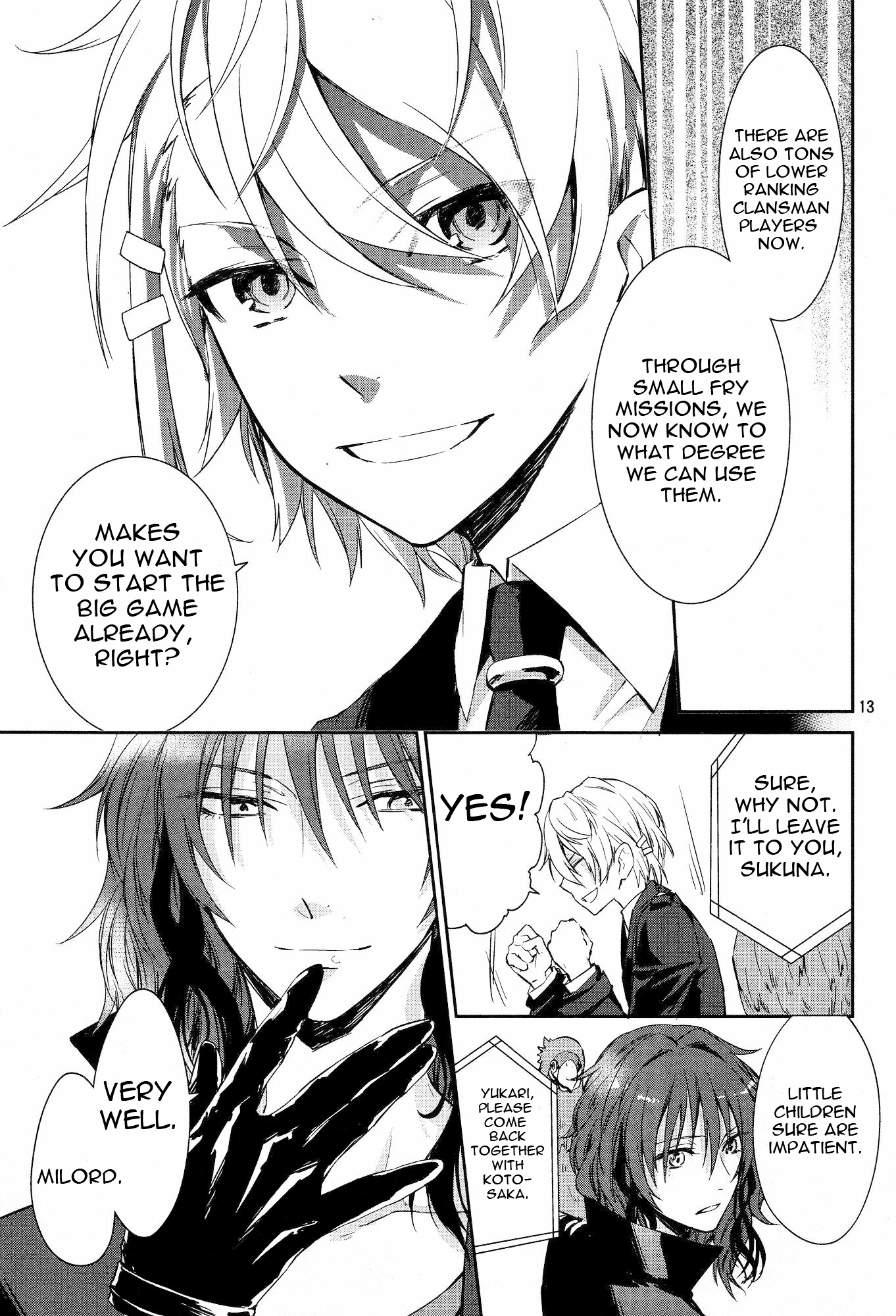 K - Dream of Green Chapter 0 page 13 - Chapter 0 : Prologue