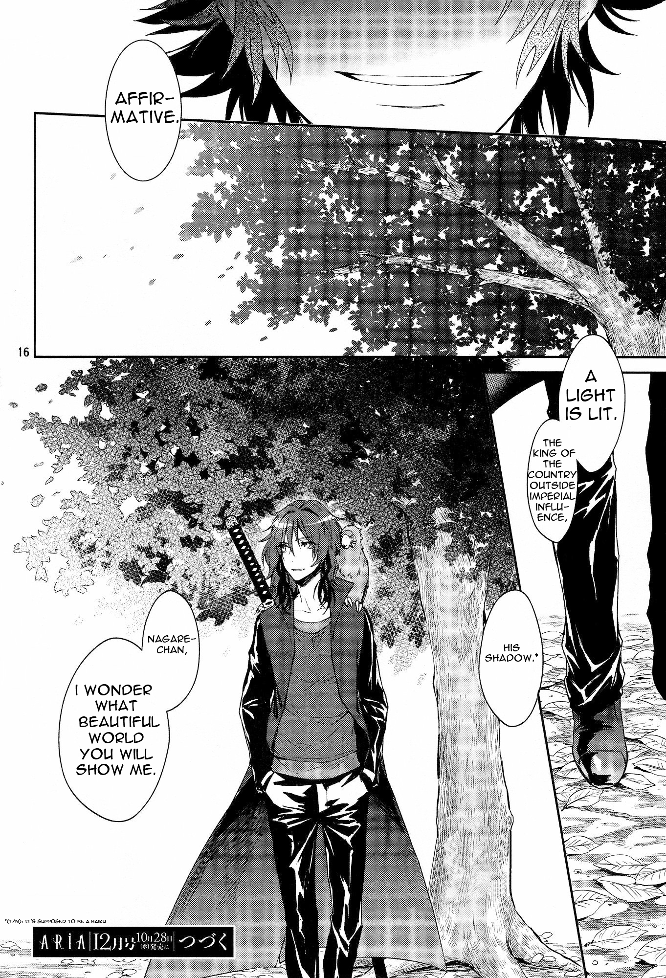 K - Dream of Green Chapter 0 page 16 - Chapter 0 : Prologue