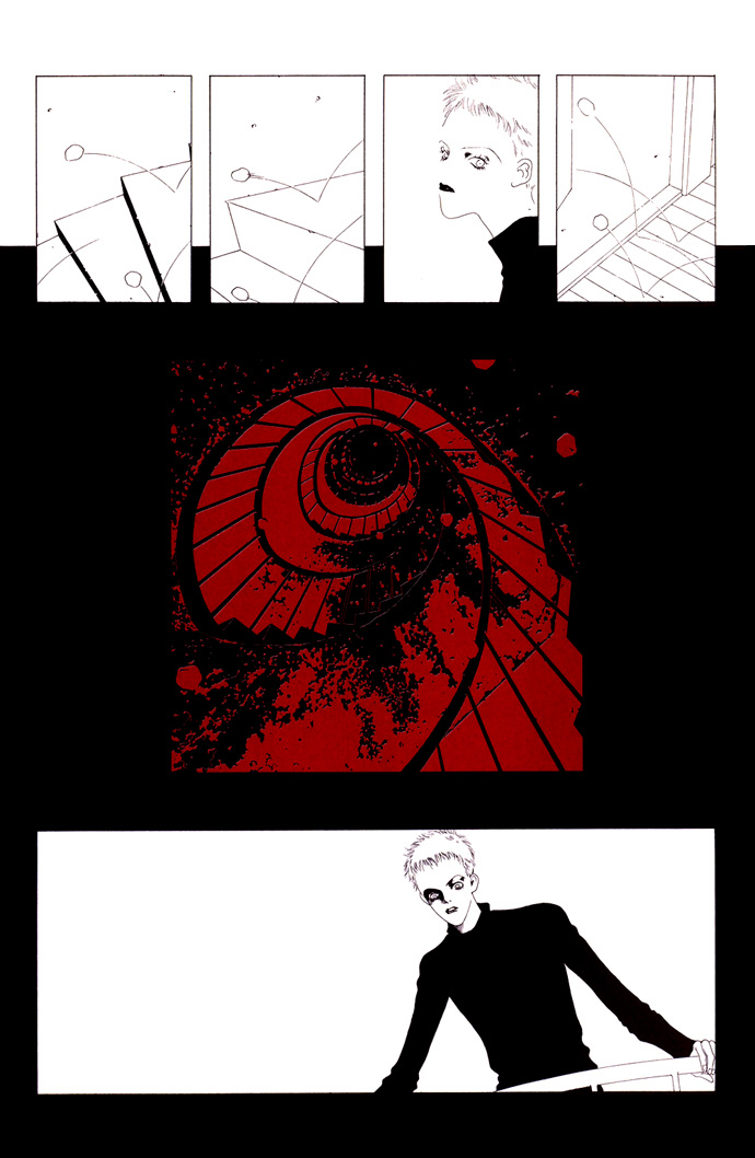 K no Souretsu Chapter 1.0-2 page 19 - Vol.1 Chapter 0 v2 : The Spiral Staircase