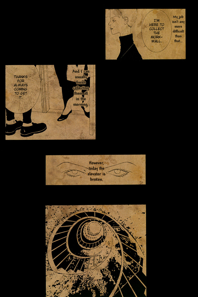 K no Souretsu Chapter 1.0-2 page 5 - Vol.1 Chapter 0 v2 : The Spiral Staircase