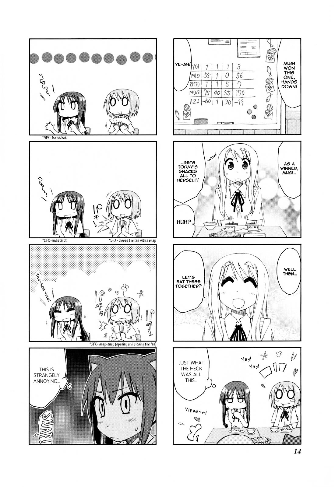 K-ON! Anthology Comic Chapter 1.1 page 16 - Vol.1 Chapter 1 : To-Sen! by Mikami Komata