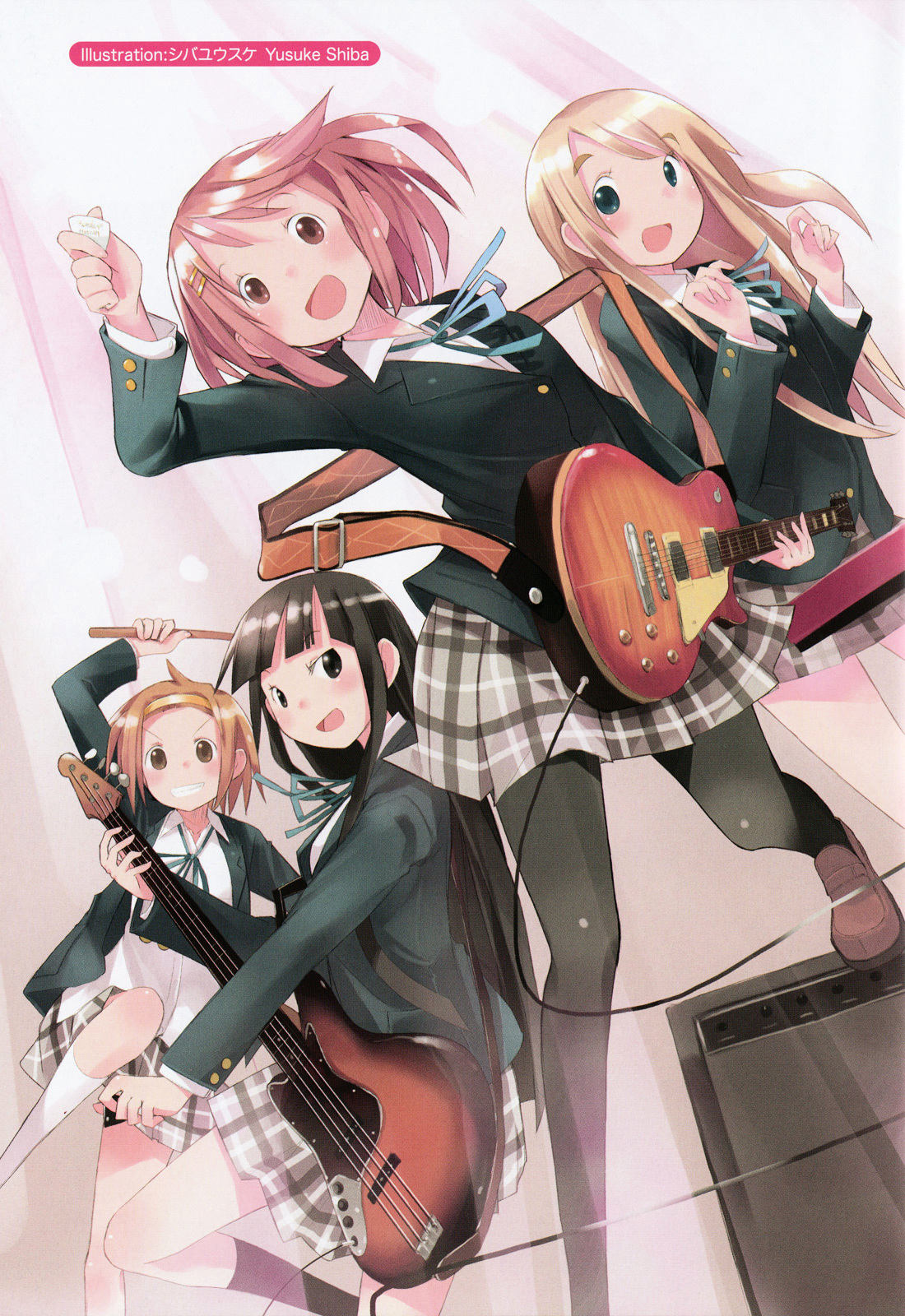K-ON! Anthology Comic Chapter 1.1 page 7 - Vol.1 Chapter 1 : To-Sen! by Mikami Komata