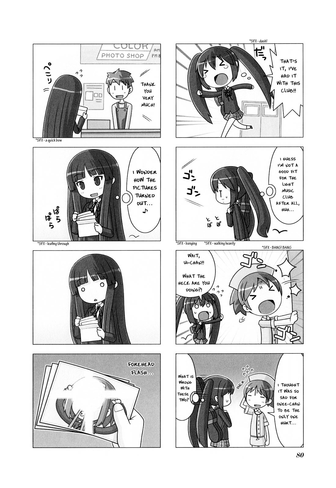 K-ON! Anthology Comic Chapter 1.10 page 6 - Vol.1 Chapter 10 : K-ON! by Shigatake