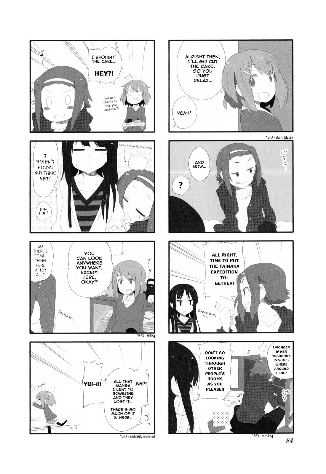 K-ON! Anthology Comic Chapter 1.11 page 4 - Vol.1 Chapter 11 : Autamn Girls Sweet Home by ms
