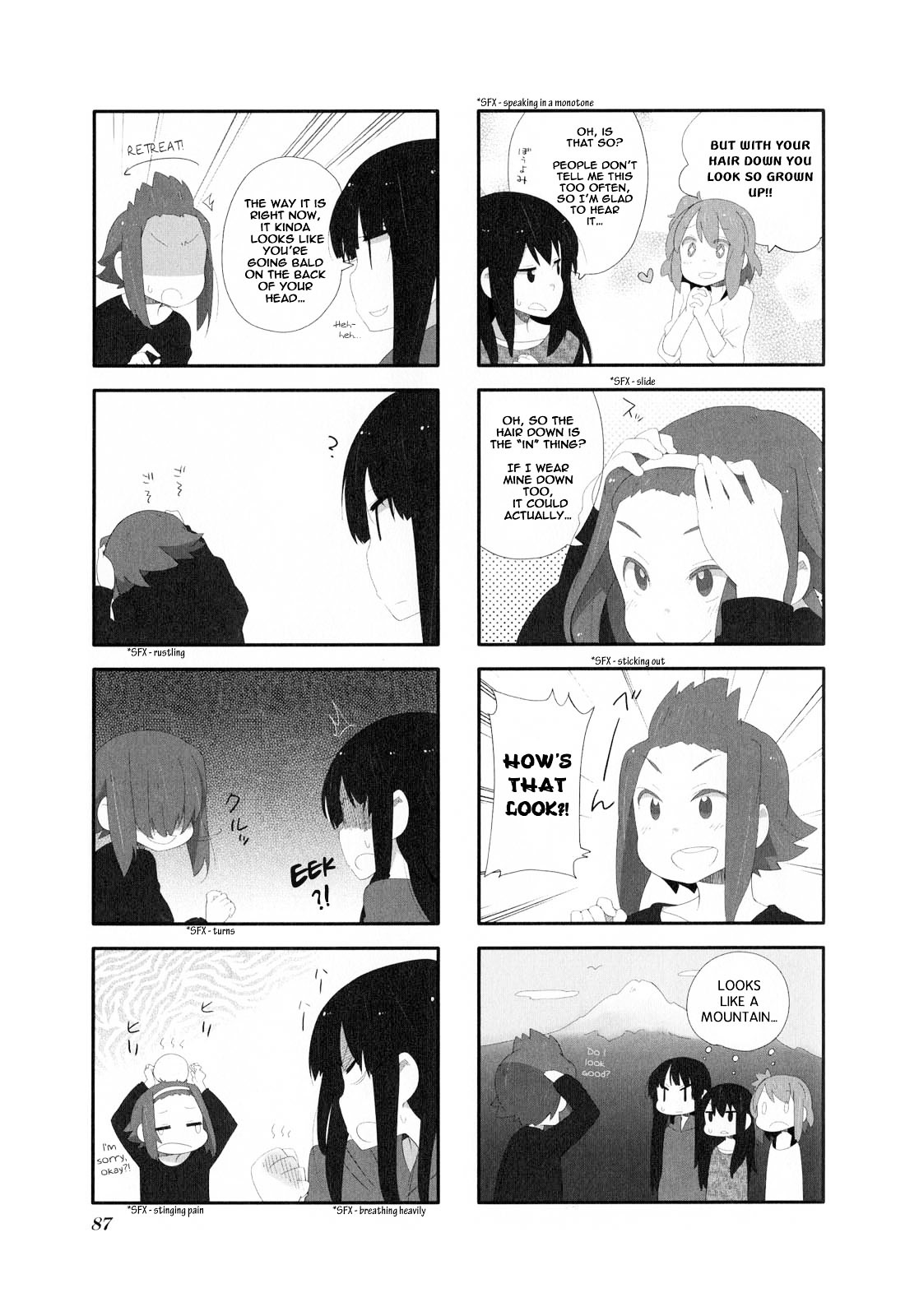 K-ON! Anthology Comic Chapter 1.11 page 7 - Vol.1 Chapter 11 : Autamn Girls Sweet Home by ms