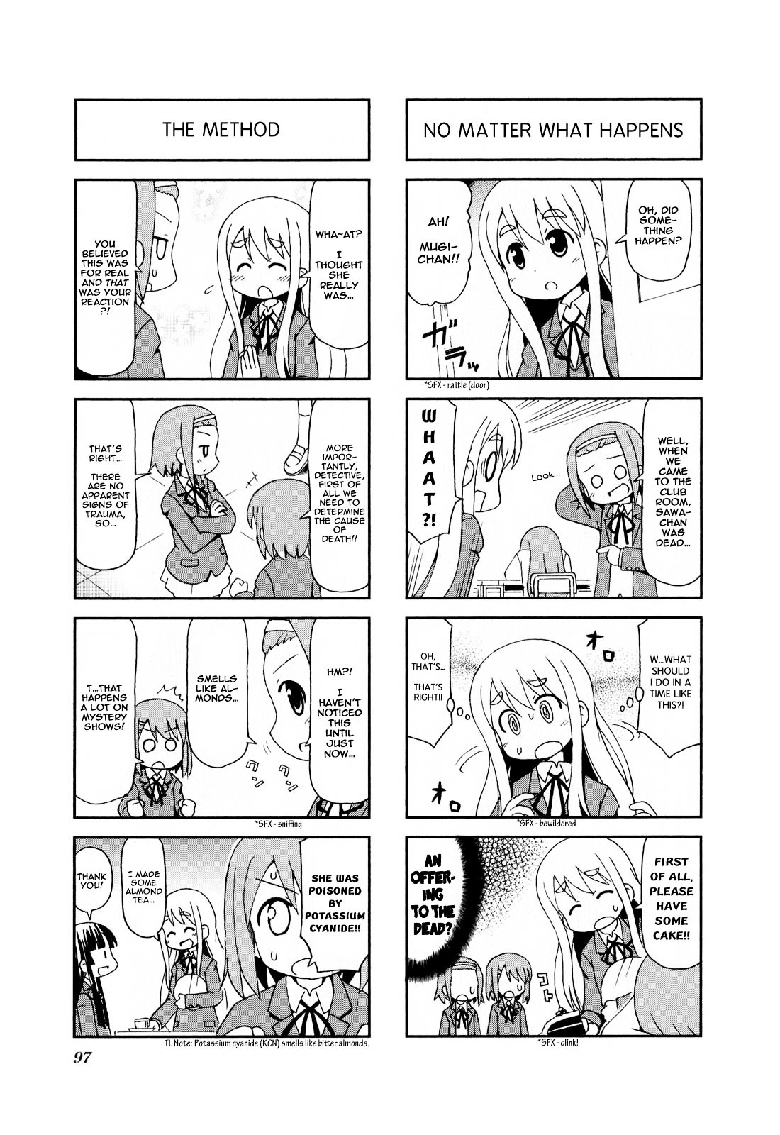 K-ON! Anthology Comic Chapter 1.13 page 3 - Vol.1 Chapter 13 : Satsugai! (Murder!) by Haruna Mao