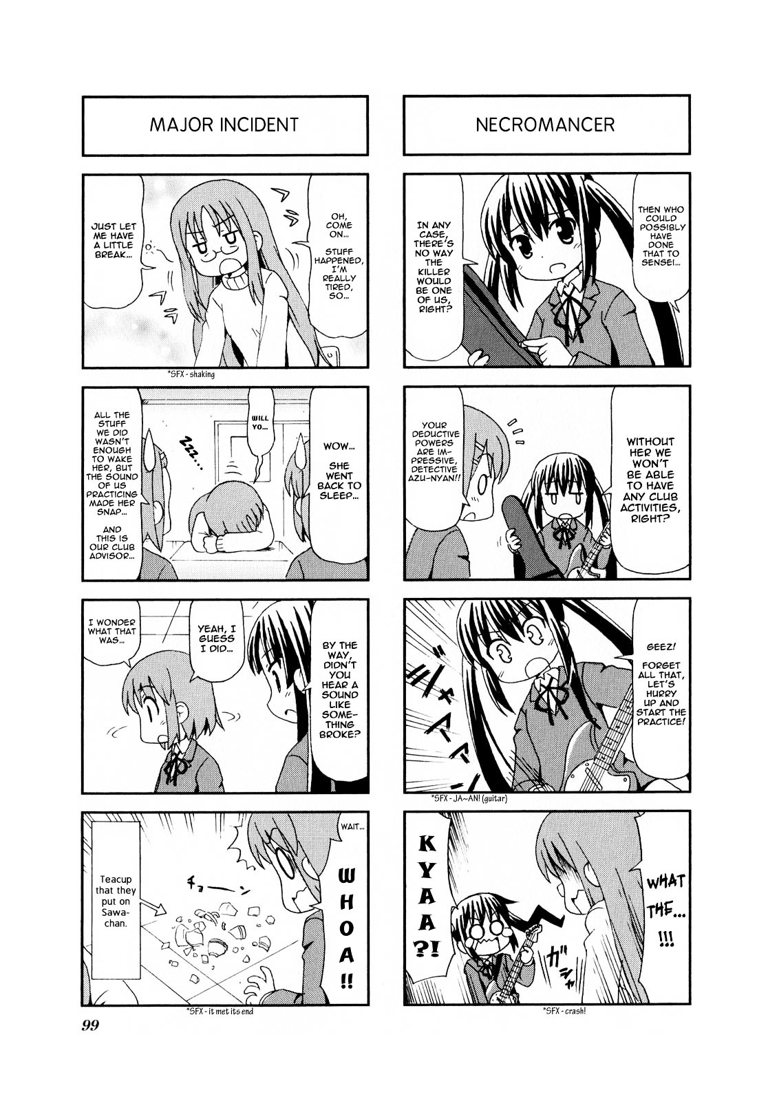 K-ON! Anthology Comic Chapter 1.13 page 5 - Vol.1 Chapter 13 : Satsugai! (Murder!) by Haruna Mao