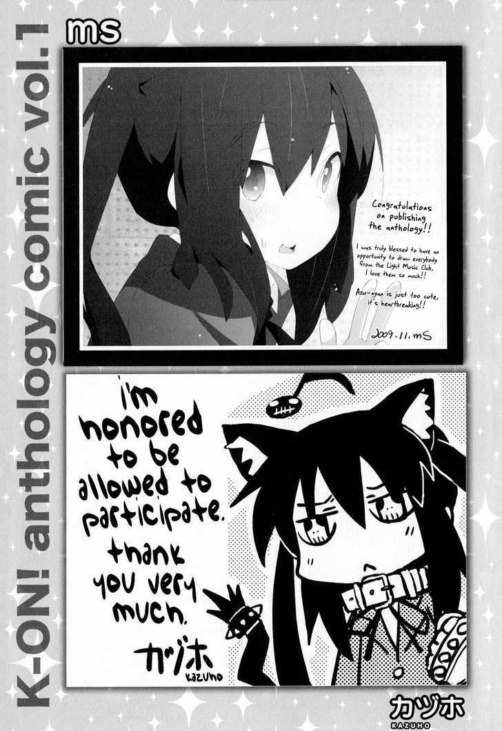 K-ON! Anthology Comic Chapter 1.14-5 page 3 - Vol.01 Chapter 14.5