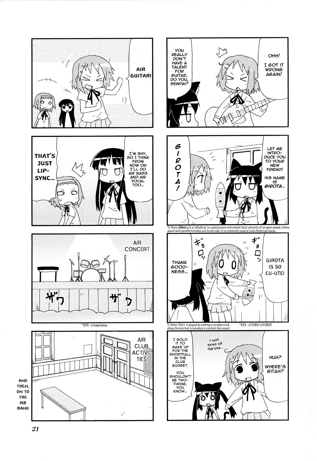 K-ON! Anthology Comic Chapter 1.2 page 7 - Vol.1 Chapter 2 : Nyan-On! by Kazuho