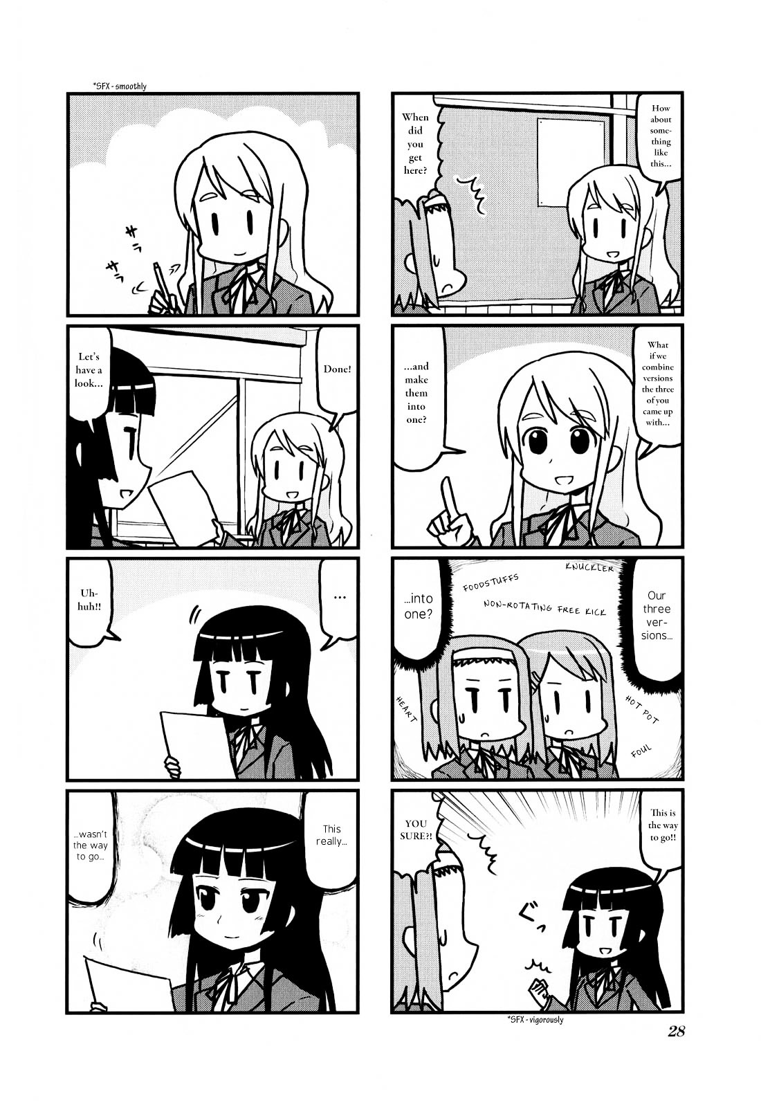 K-ON! Anthology Comic Chapter 1.3 page 6 - Vol.1 Chapter 3 : Naraku No Poemu Mastaa (Poets From Hell) by Daioki