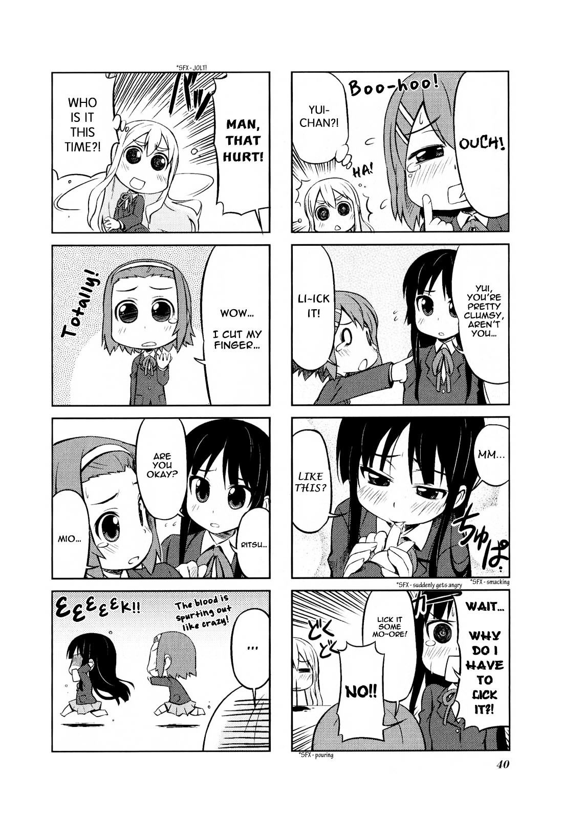 K-ON! Anthology Comic Chapter 1.5 page 4 - Vol.1 Chapter 5 : Tsumugi Biyori (Tsumugi's Nice Day) by Bakutendou