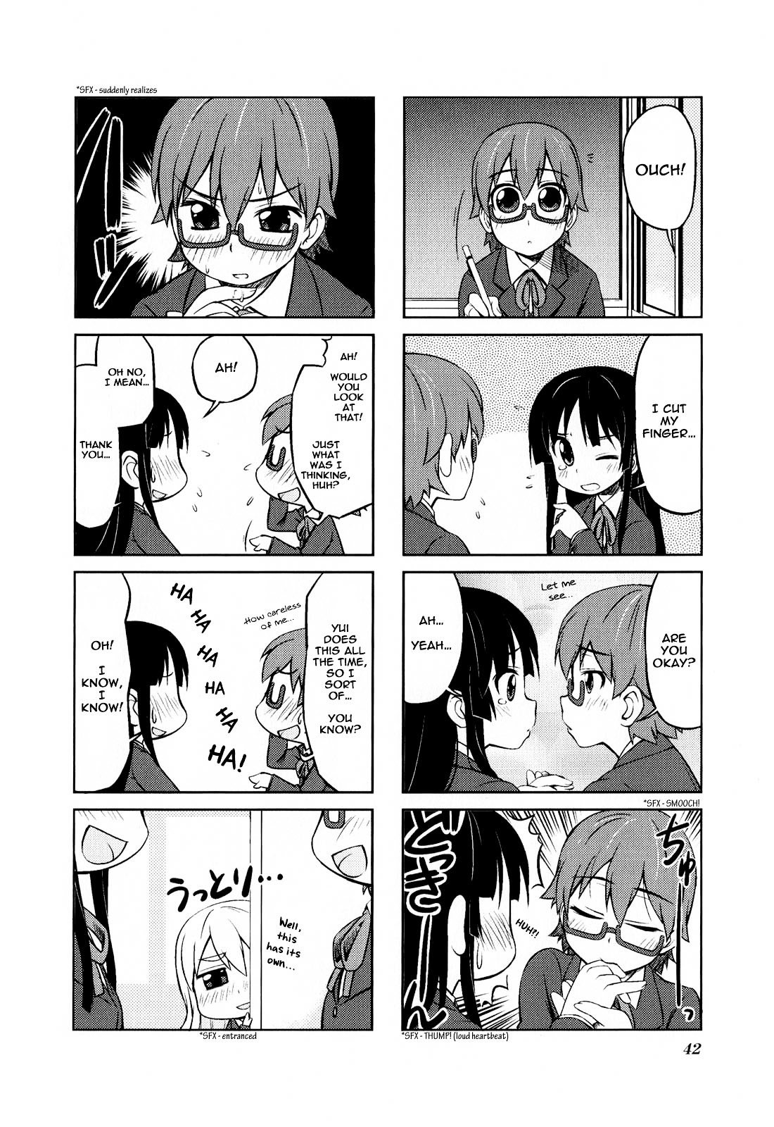K-ON! Anthology Comic Chapter 1.5 page 6 - Vol.1 Chapter 5 : Tsumugi Biyori (Tsumugi's Nice Day) by Bakutendou