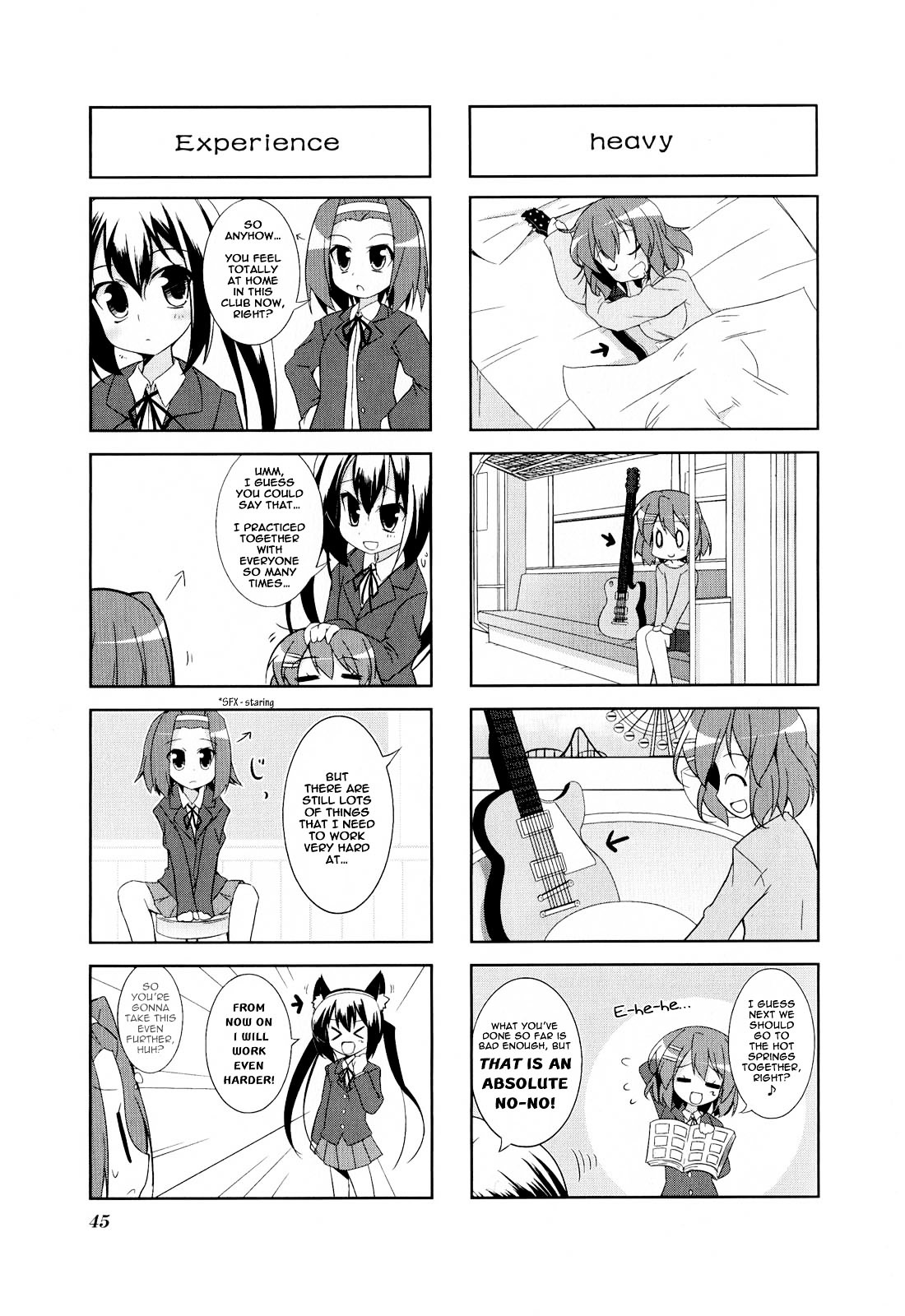 K-ON! Anthology Comic Chapter 1.6 page 3 - Vol.1 Chapter 6 : We Are Crazy by Hoppege