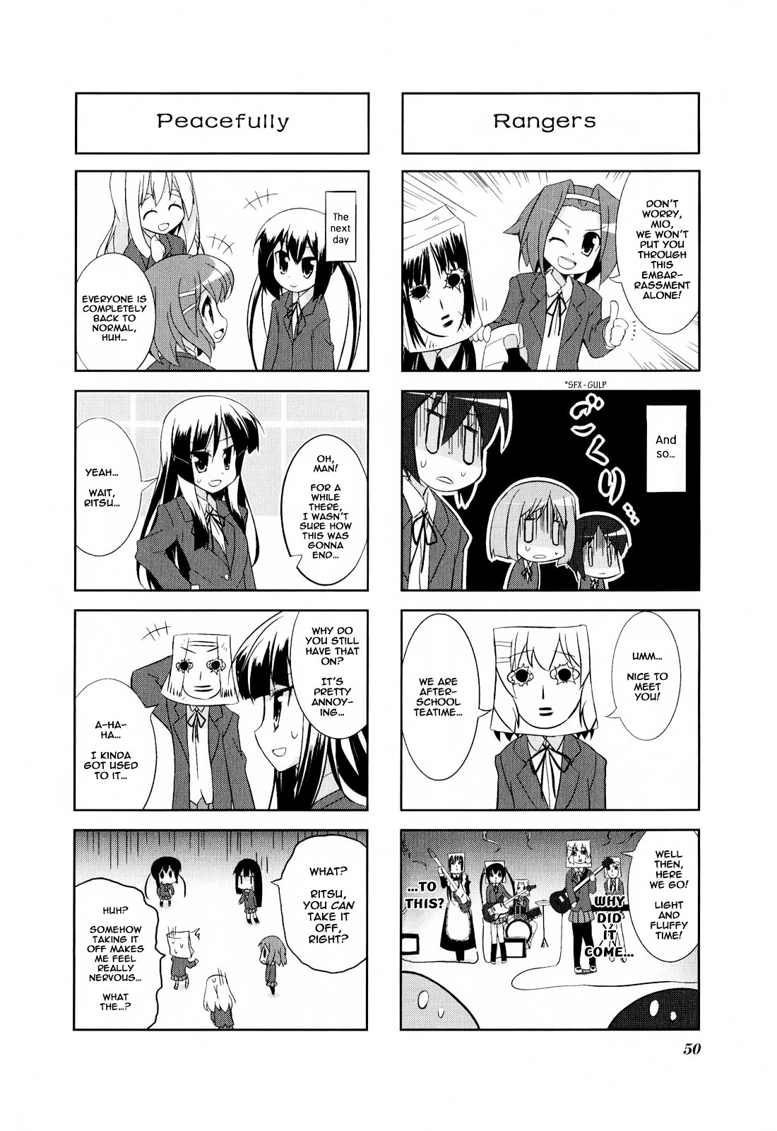 K-ON! Anthology Comic Chapter 1.6 page 8 - Vol.1 Chapter 6 : We Are Crazy by Hoppege