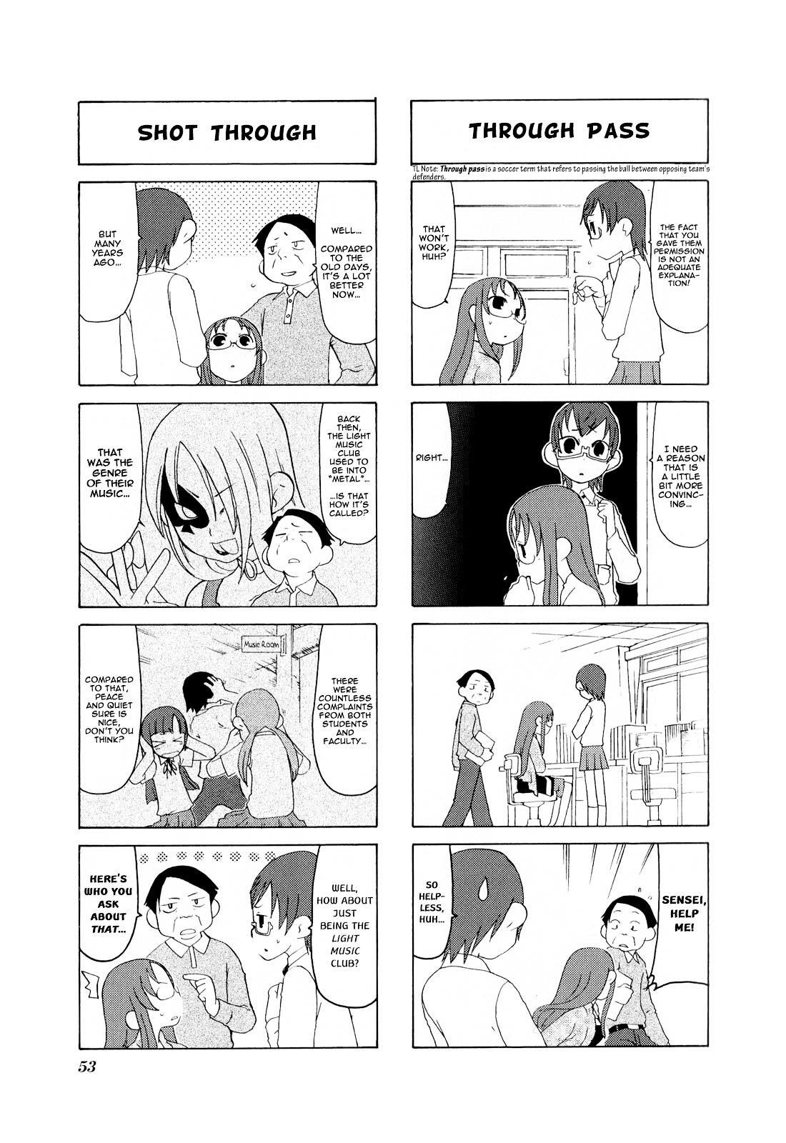 K-ON! Anthology Comic Chapter 1.7 page 3 - Vol.1 Chapter 7 : SawaNodo! by Suzushiro Seri