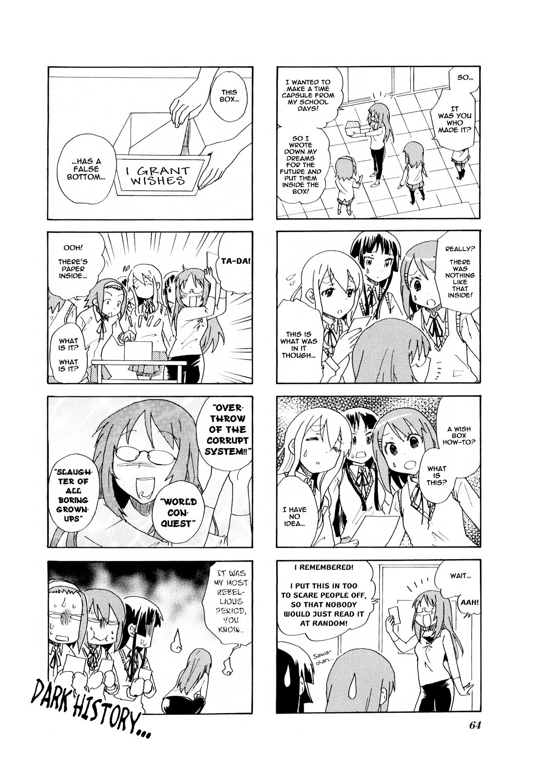 K-ON! Anthology Comic Chapter 1.8 page 6 - Vol.1 Chapter 8 : W-box by LisaLisa