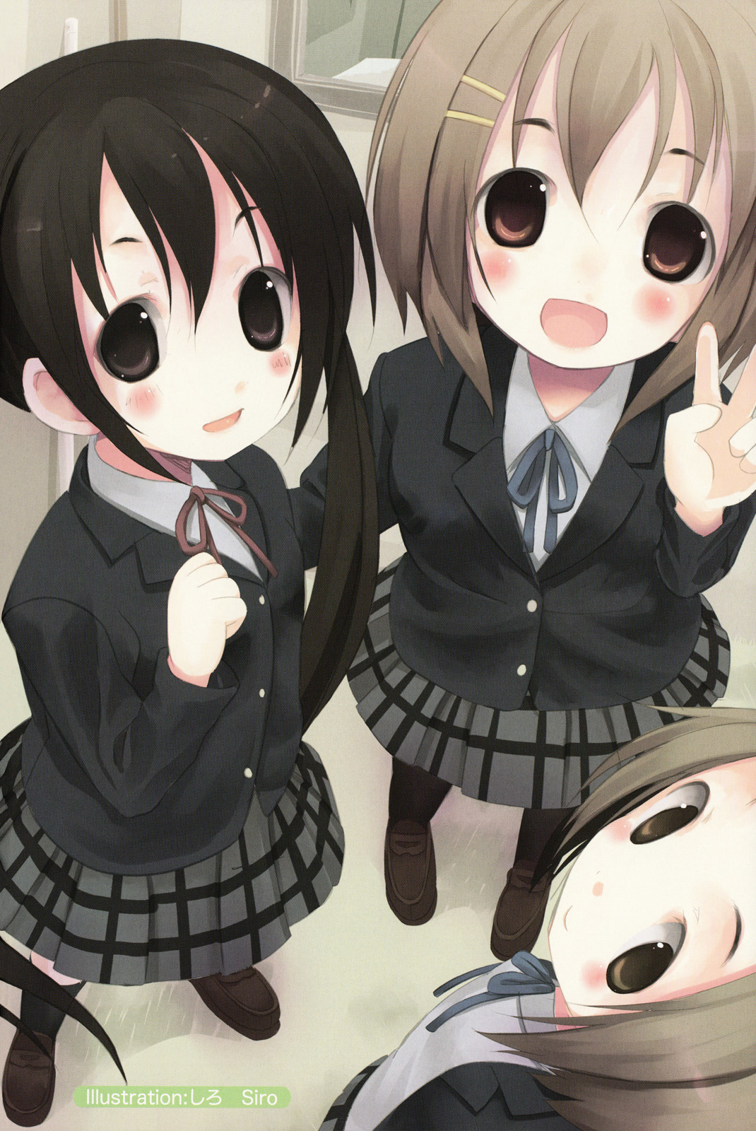 K-ON! Anthology Comic Chapter 2.1 page 6 - Vol.2 Chapter 1 : Shinkyuu! Seitokaichouzu (Former and Newly Elected! Student Council ...