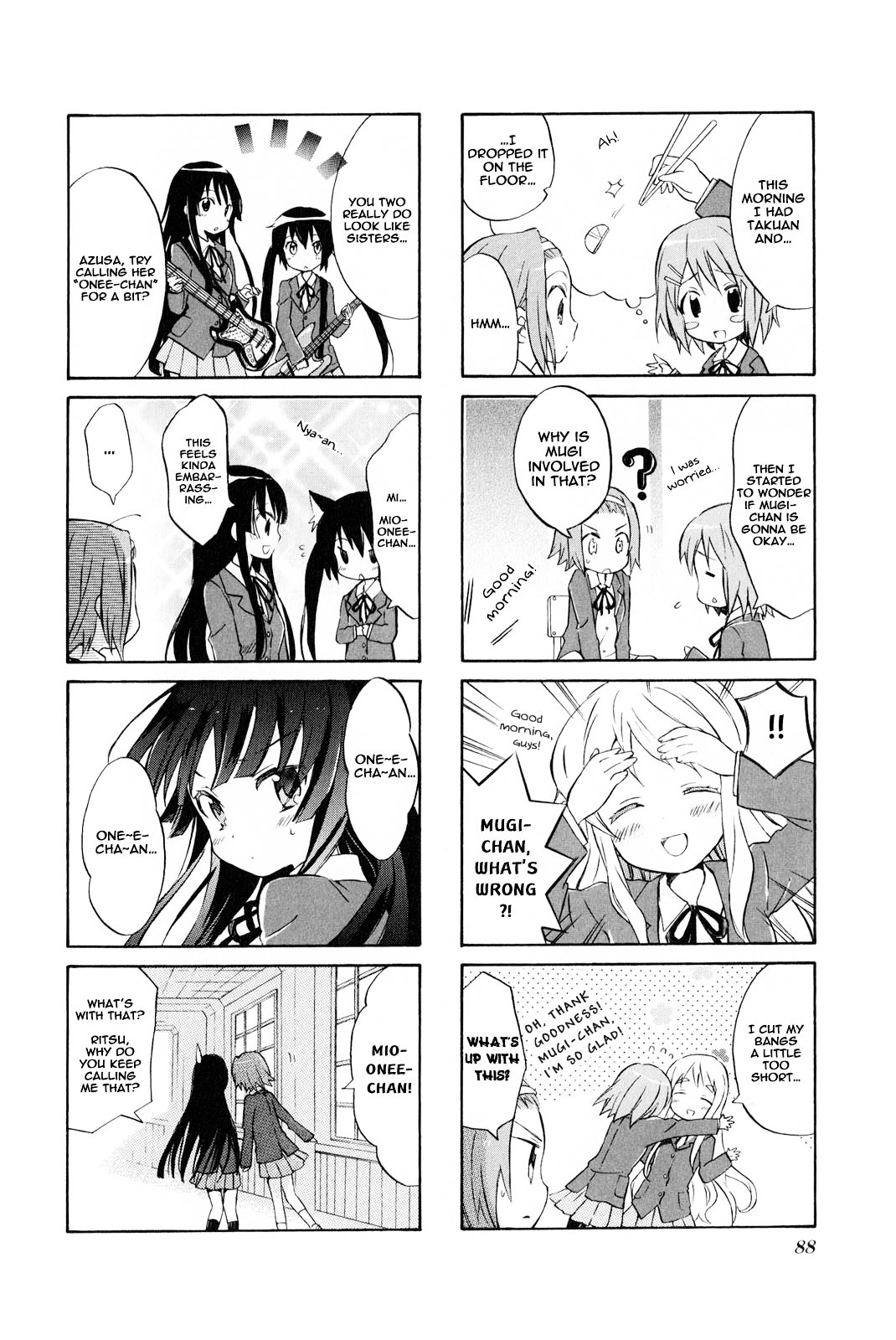 K-ON! Anthology Comic Chapter 2.11 page 2 - Vol.2 Chapter 11 : Un-Tan! by Hara Yui