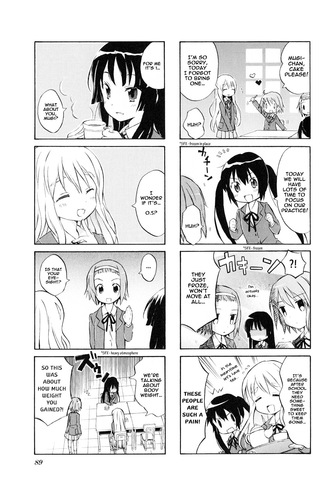 K-ON! Anthology Comic Chapter 2.11 page 3 - Vol.2 Chapter 11 : Un-Tan! by Hara Yui