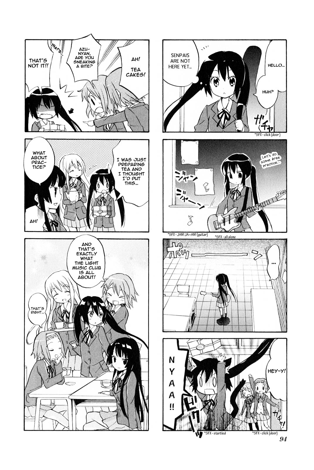 K-ON! Anthology Comic Chapter 2.11 page 8 - Vol.2 Chapter 11 : Un-Tan! by Hara Yui